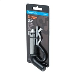 1/2in. Hitch Pin (1-1/4in. Receiver; Zinc with Rubber Grip; Packaged)