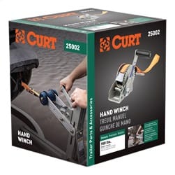 Hand Crank Win. with 15ft. Strap/Bow Loop (900 lbs; 6.5in. Handle) thumbnail 2