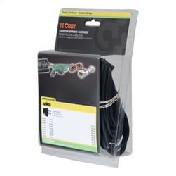 Custom Wiring Harness; 4-Way Flat Output; Select Ford Edge Titanium