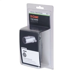 7-Way Round Connector Plug (Trailer Side; Packaged)