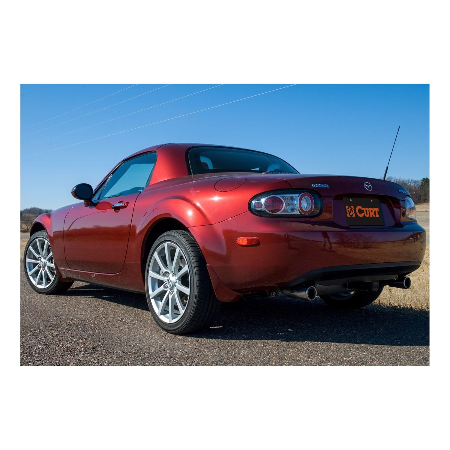 Class 1 Trailer Hitch; 1-1/4in. Receiver; Select Mazda MX-5 Miata thumbnail 2