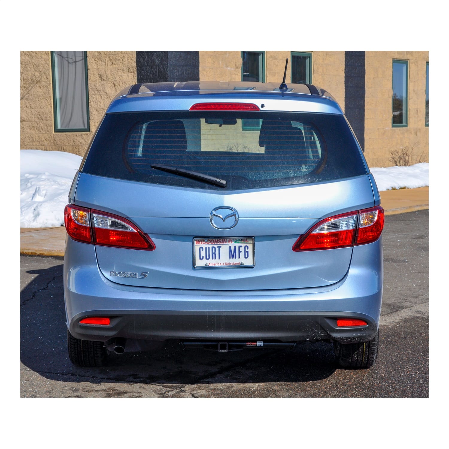 Class 1 Trailer Hitch; 1-1/4in. Ball Mount; Select Mazda 5 thumbnail 2