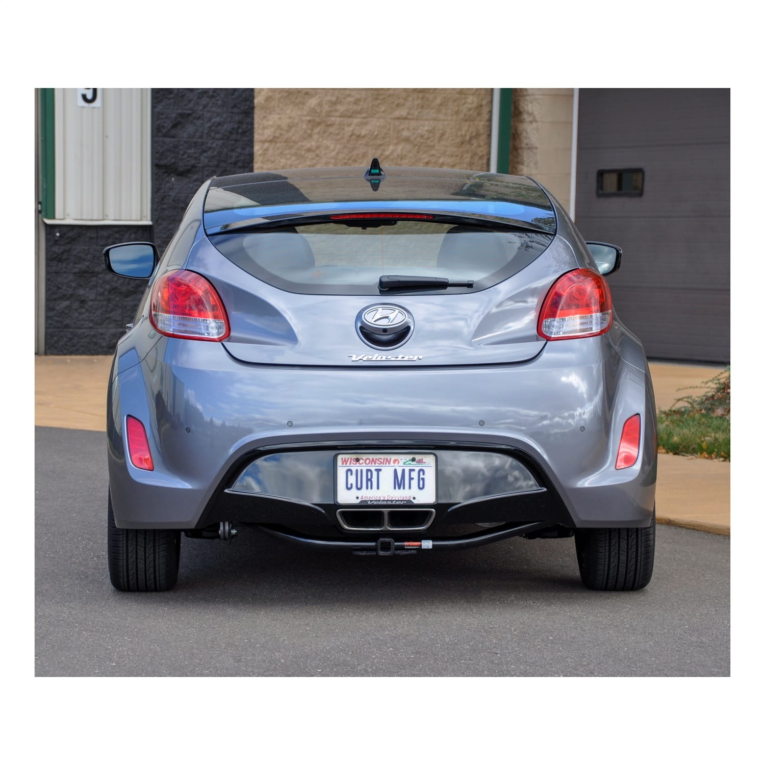 Class 1 Trailer Hitch; 1-1/4in. Ball Mount; Select Hyundai Veloster thumbnail 3