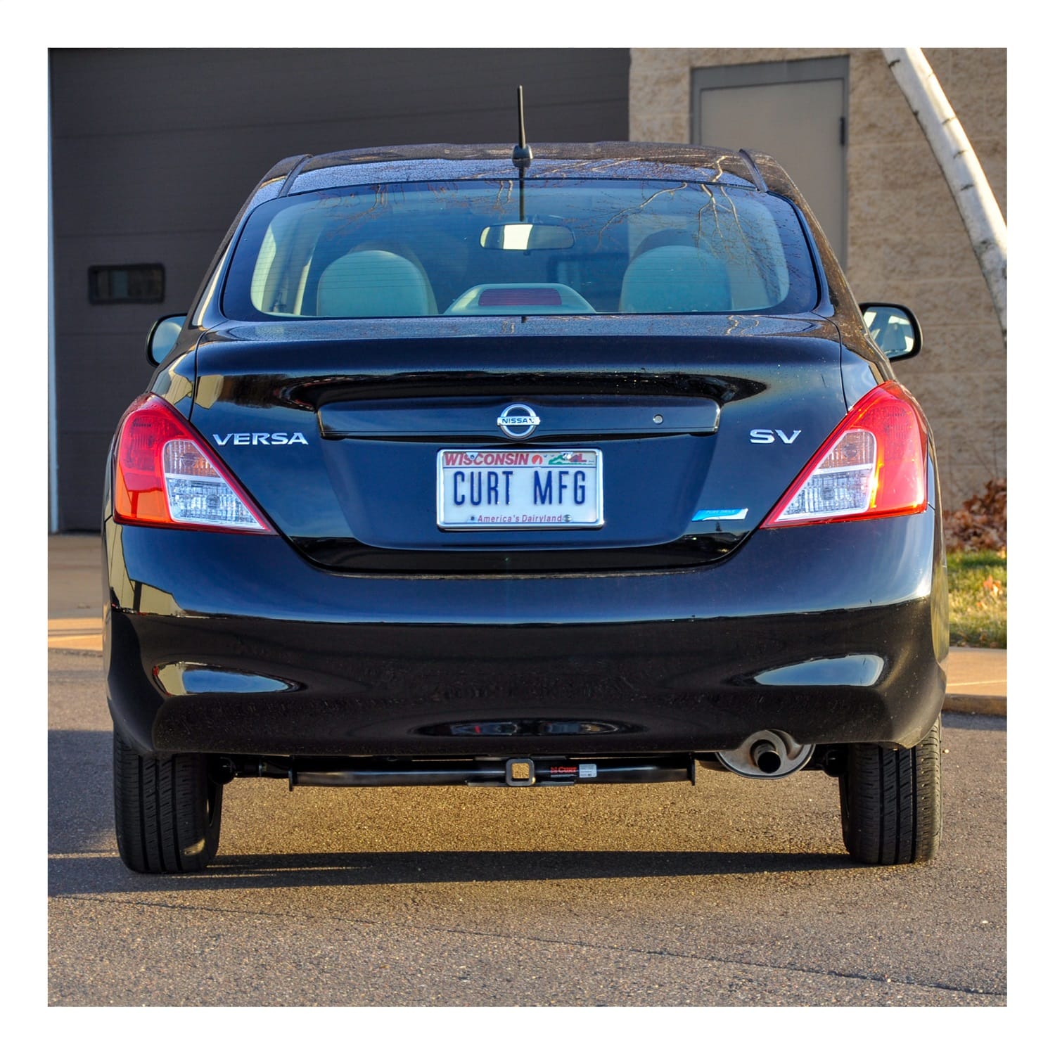 Class 1 Trailer Hitch; 1-1/4in. Ball Mount; Select Nissan Versa thumbnail 3