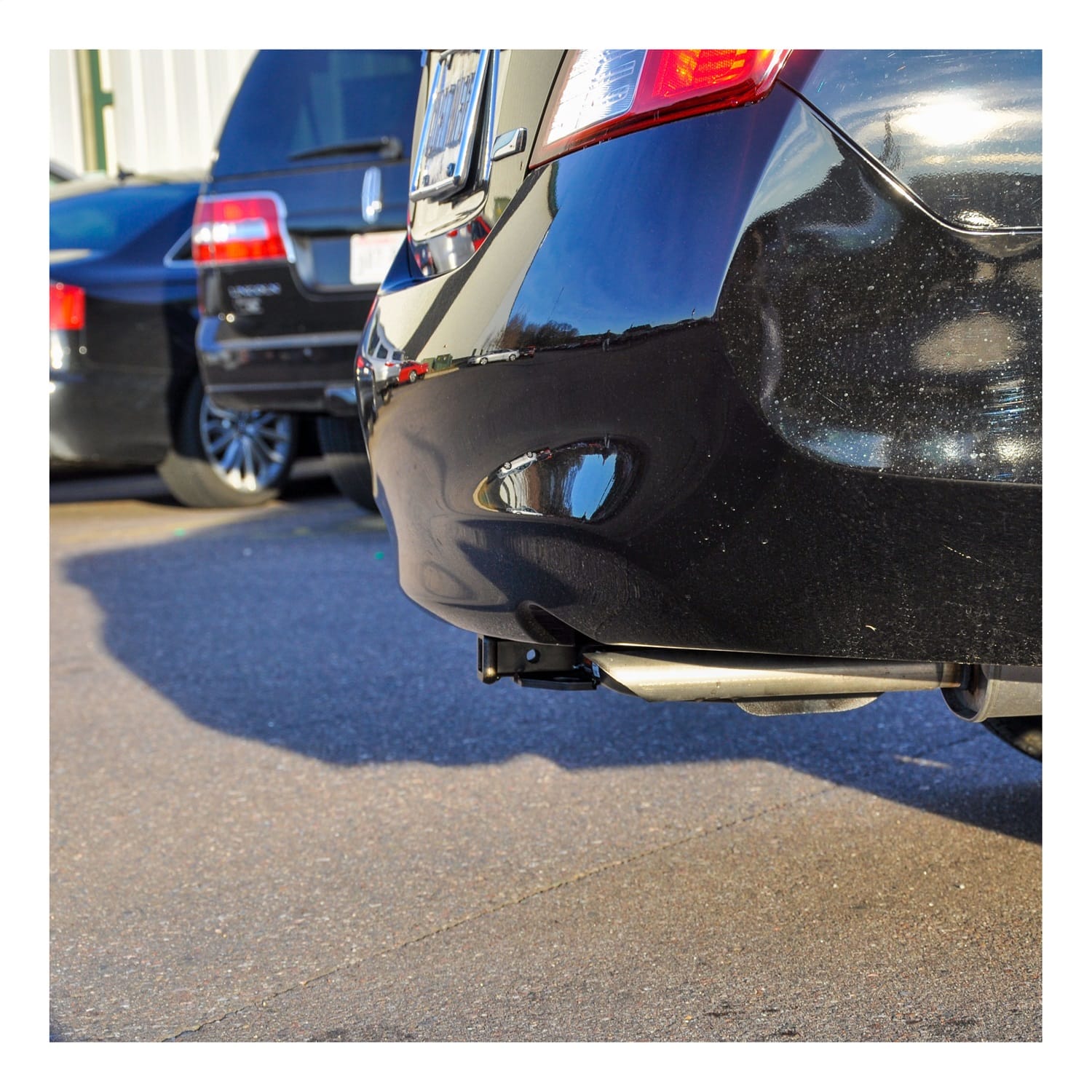 Class 1 Trailer Hitch; 1-1/4in. Receiver; Select Nissan Versa thumbnail 4