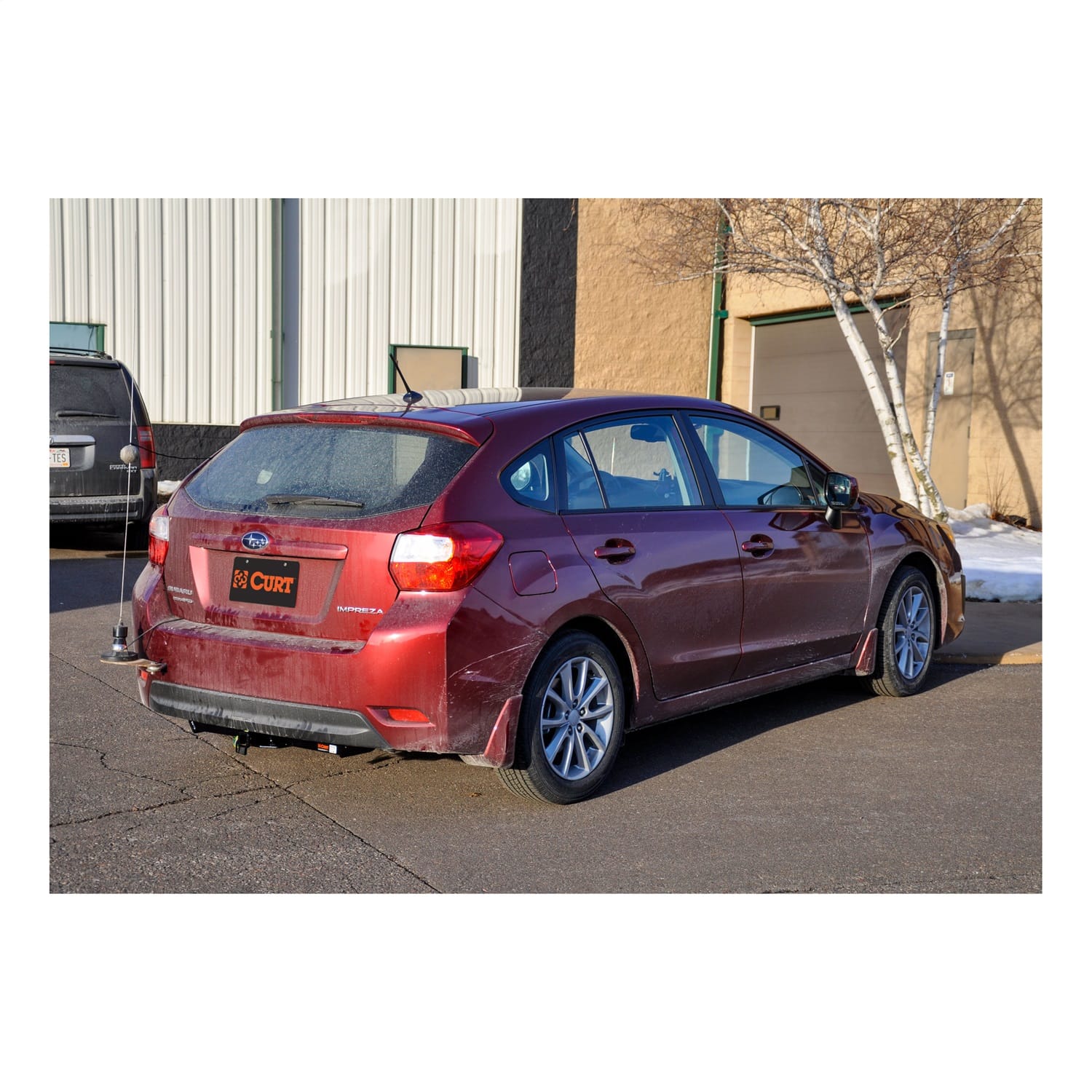 Class 1 Trailer Hitch; 1-1/4in. Ball Mount; Select Subaru Impreza; XV Crosstrek thumbnail 2