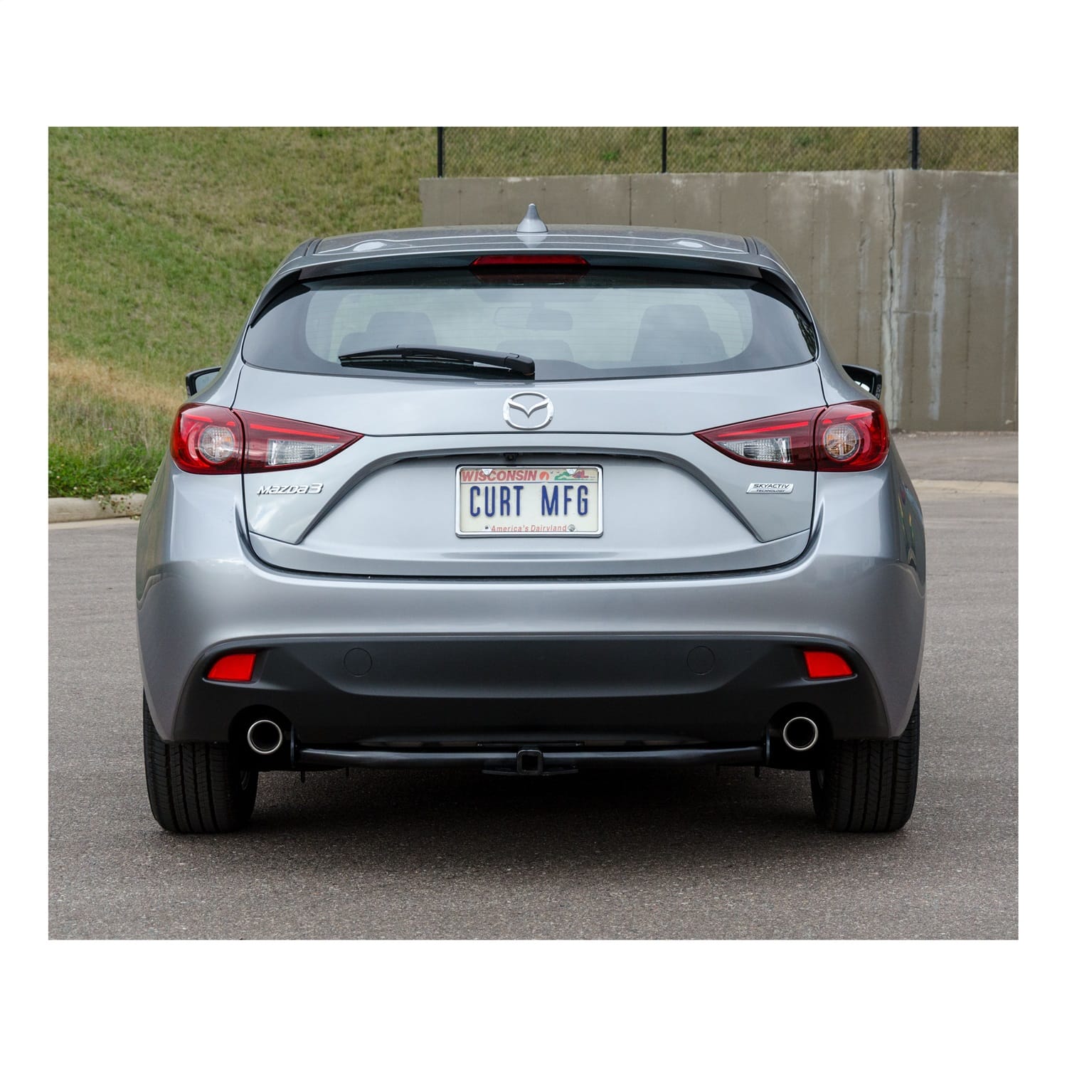 Class 1 Trailer Hitch; 1-1/4in. Ball Mount; Select Mazda 3 thumbnail 3