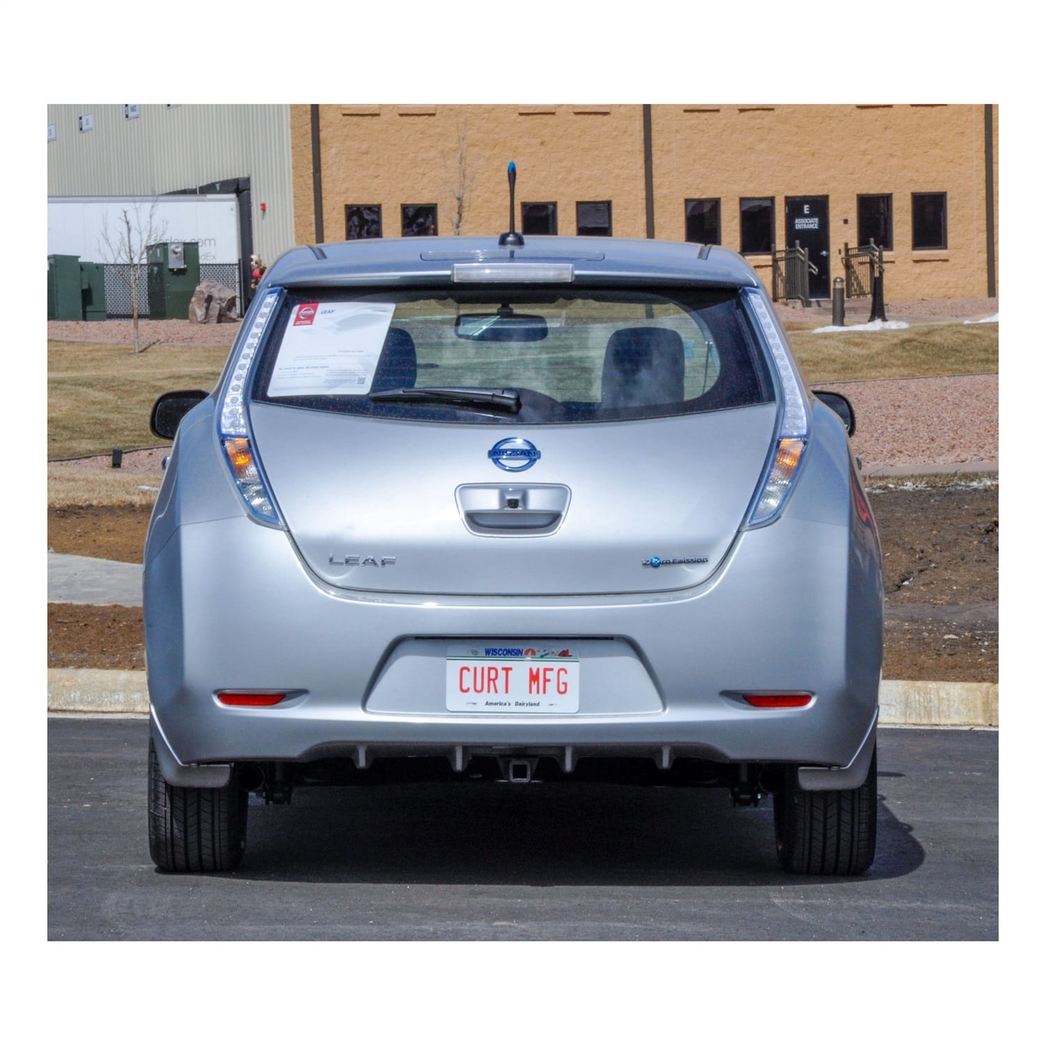 Class 1 Trailer Hitch; 1-1/4in. Ball Mount; Select Nissan Leaf thumbnail 3