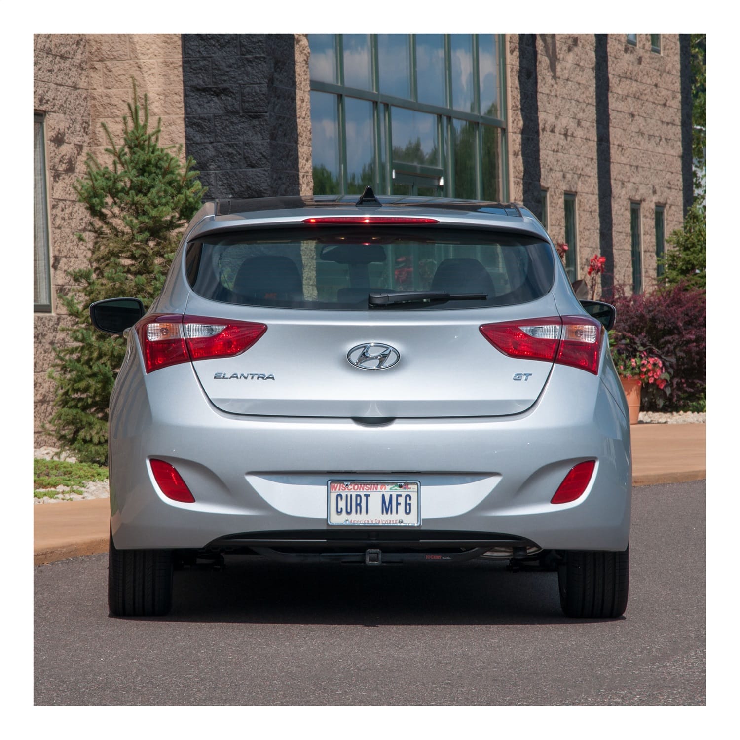 Class 1 Trailer Hitch; 1-1/4in. Ball Mount; Select Hyundai Elantra GT thumbnail 3