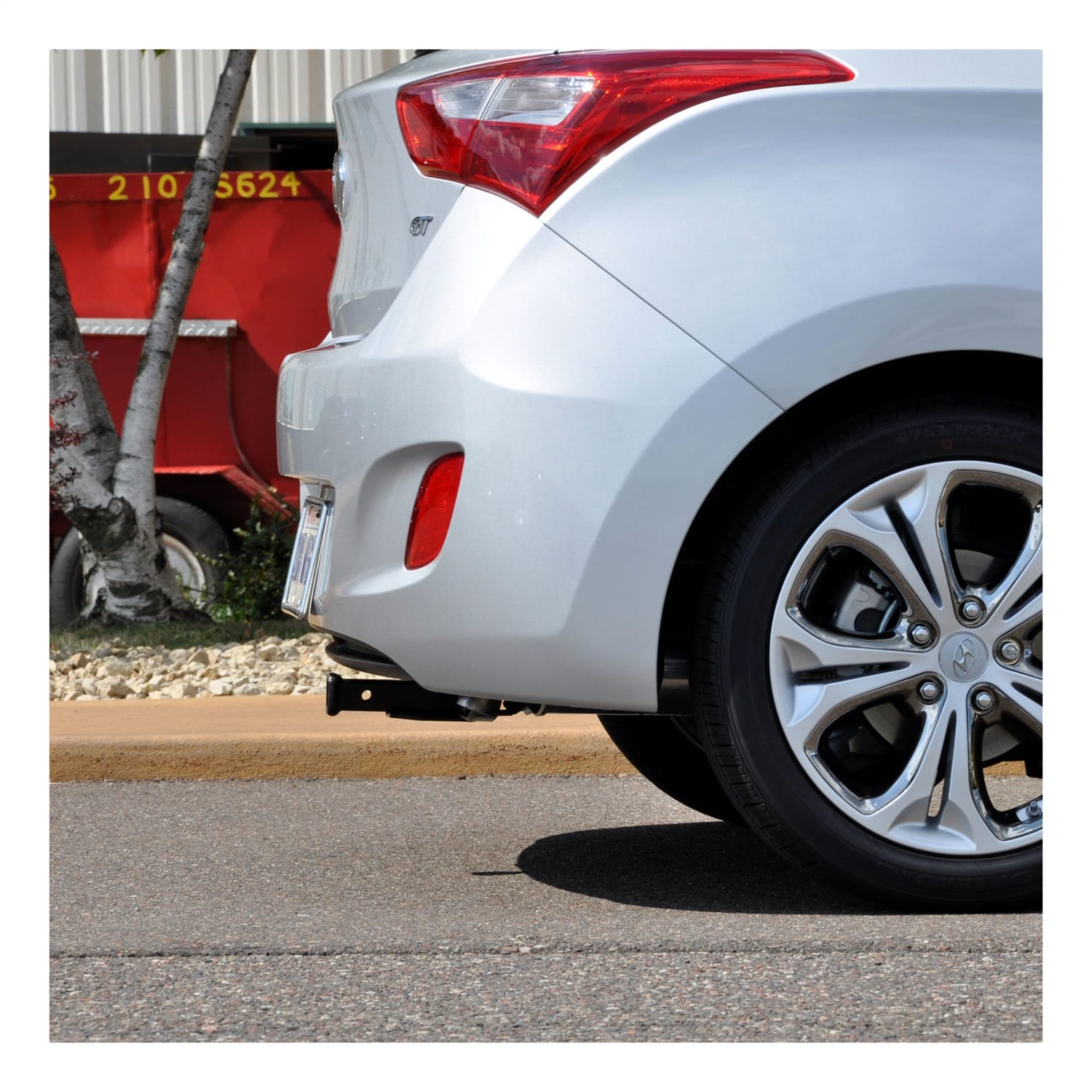 Class 1 Trailer Hitch; 1-1/4in. Ball Mount; Select Hyundai Elantra GT thumbnail 4