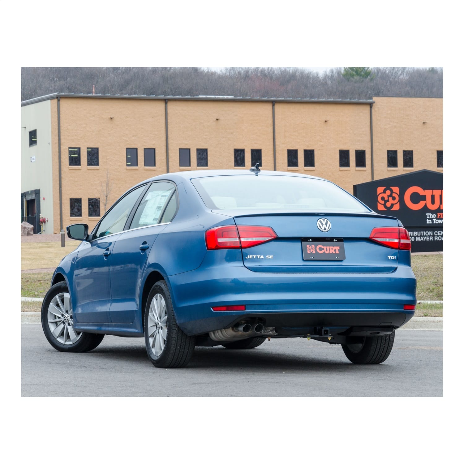 Class 1 Trailer Hitch; 1-1/4in. Receiver; Select Volkswagen Jetta thumbnail 2