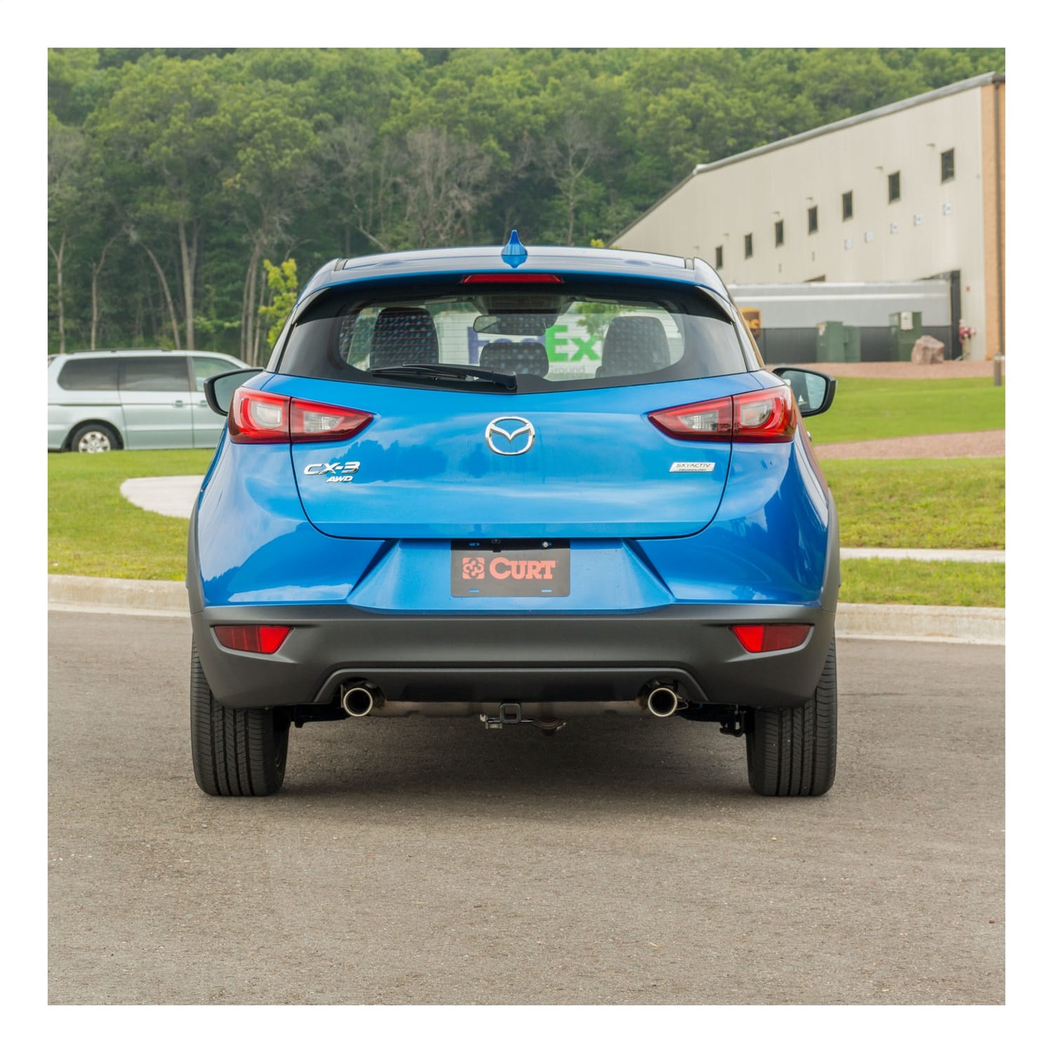 Class 1 Trailer Hitch; 1-1/4in. Receiver; Select Mazda CX-3 thumbnail 3
