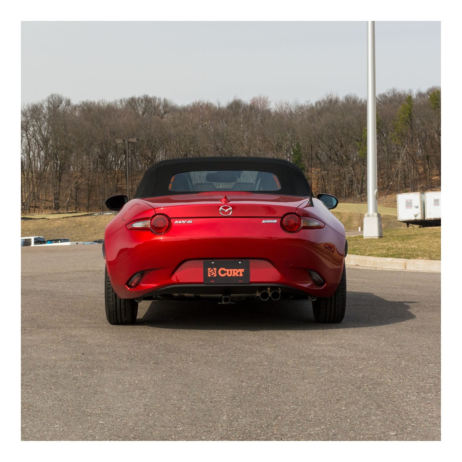 Class 1 Trailer Hitch; 1-1/4in. Receiver; Select Mazda MX-5 Miata thumbnail 3