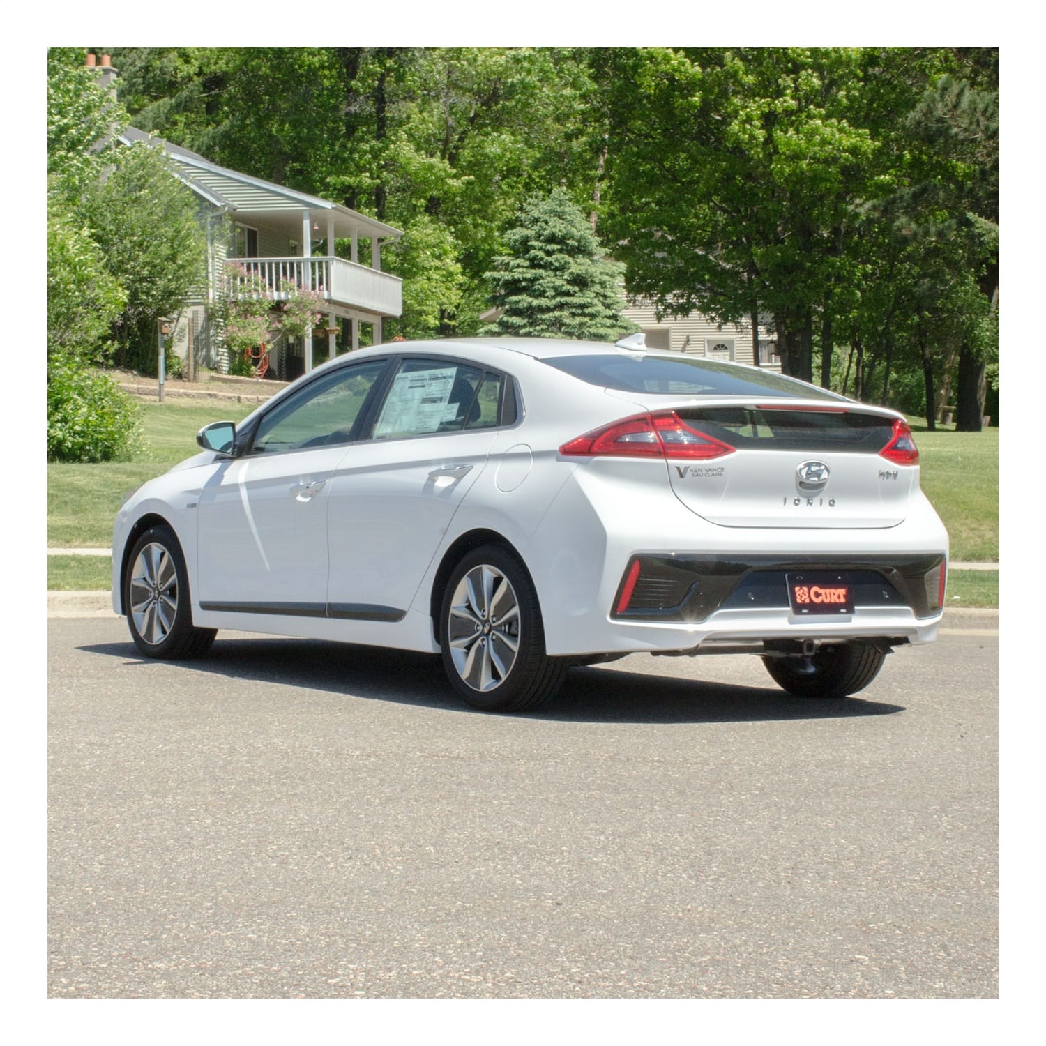 Class 1 Trailer Hitch; 1-1/4in. Receiver; Select Hyundai Ioniq thumbnail 2