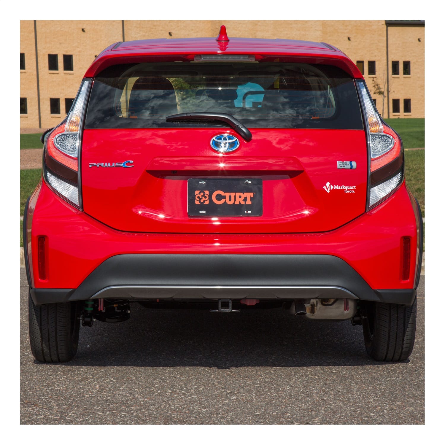 Class 1 Trailer Hitch; 1-1/4in. Receiver; Select Toyota Prius C thumbnail 3