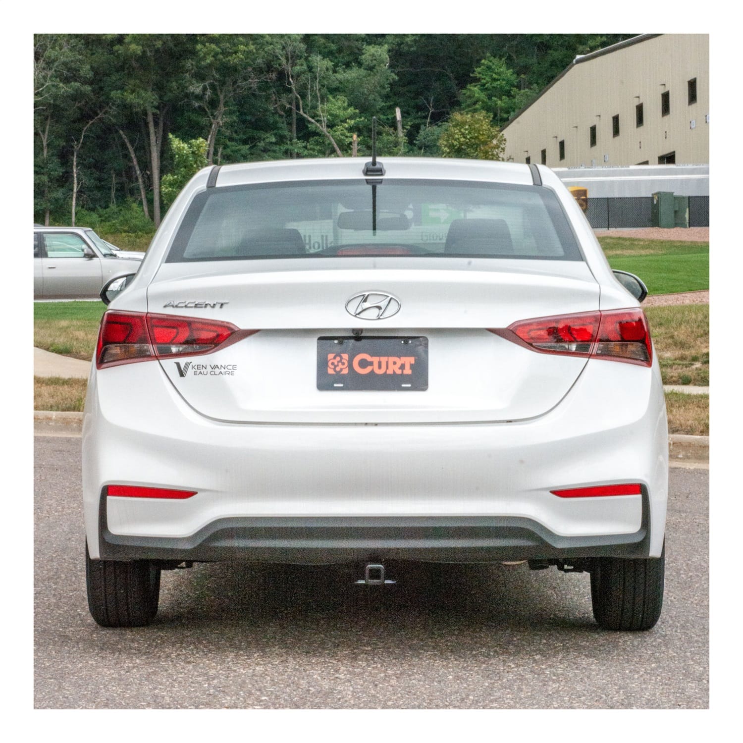 Class 1 Trailer Hitch; 1-1/4in. Receiver; Select Hyundai Accent thumbnail 3