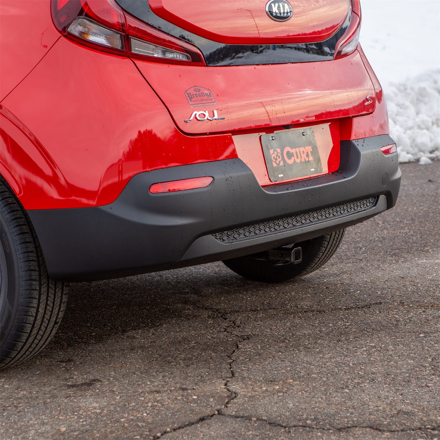 Class 1 Trailer Hitch; 1-1/4in. Ball Mount; Select Kia Soul thumbnail 2
