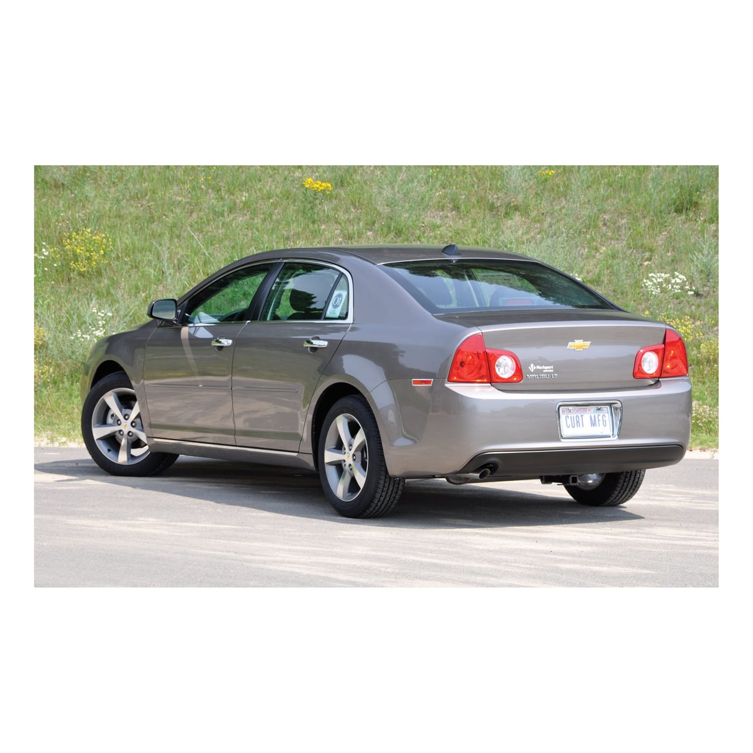 Class 2 Trailer Hitch; 1-1/4in. Ball Mount; Select Chevrolet Malibu; Saturn Aura thumbnail 2