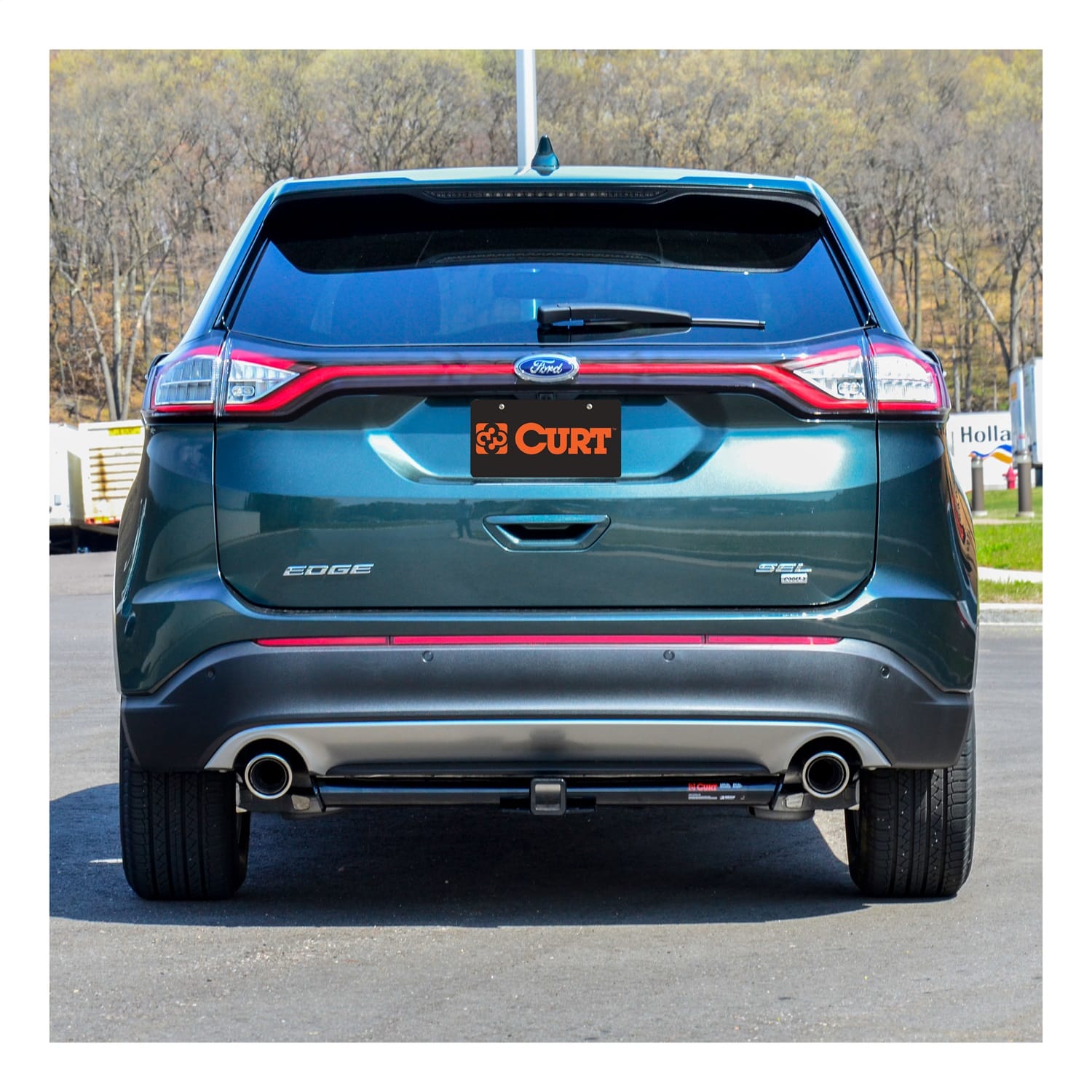 Class 2 Trailer Hitch; 1-1/4in. Ball Mount; Select Ford Edge thumbnail 3