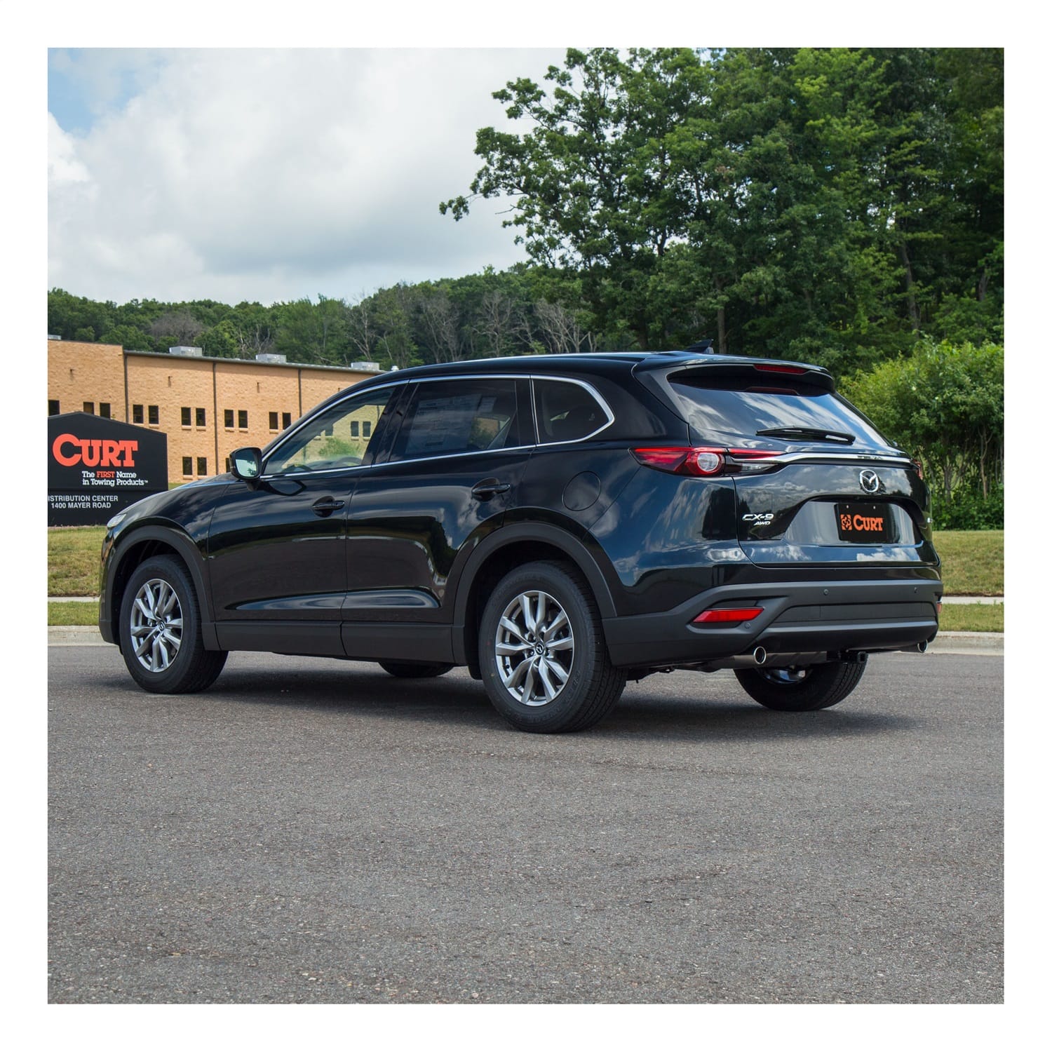 Class 2 Trailer Hitch; 1-1/4in. Receiver; Select Mazda CX-9 thumbnail 2