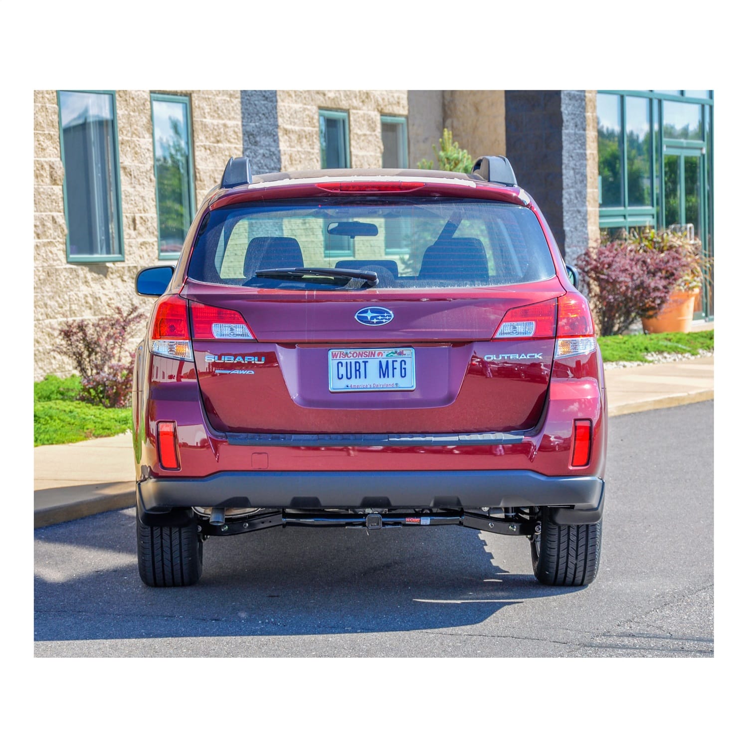 Class 2 Trailer Hitch; 1-1/4in. Receiver; Select Subaru Legacy; Outback thumbnail 3
