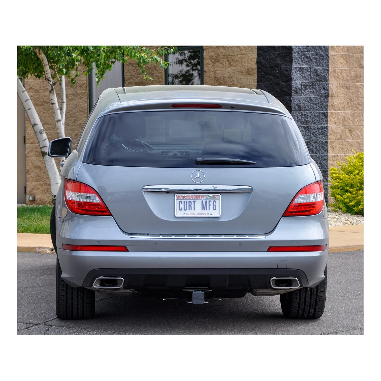 Class 3 Trailer Hitch; 2in. Receiver; Select Mercedes-Benz R320; R350; R500 thumbnail 3