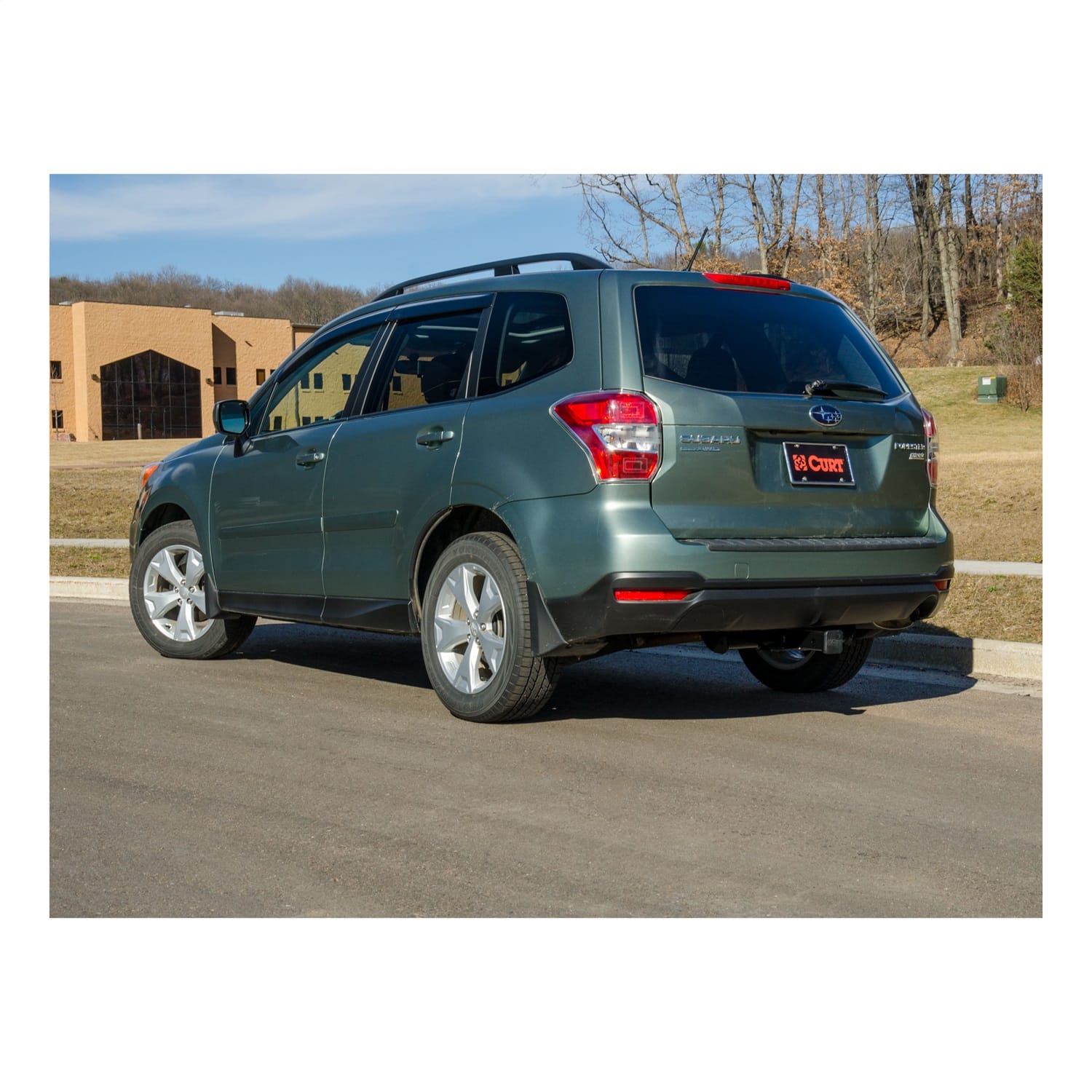 Class 3 Trailer Hitch; 2in. Receiver; Select Subaru Forester (Exposed Main Body) thumbnail 2