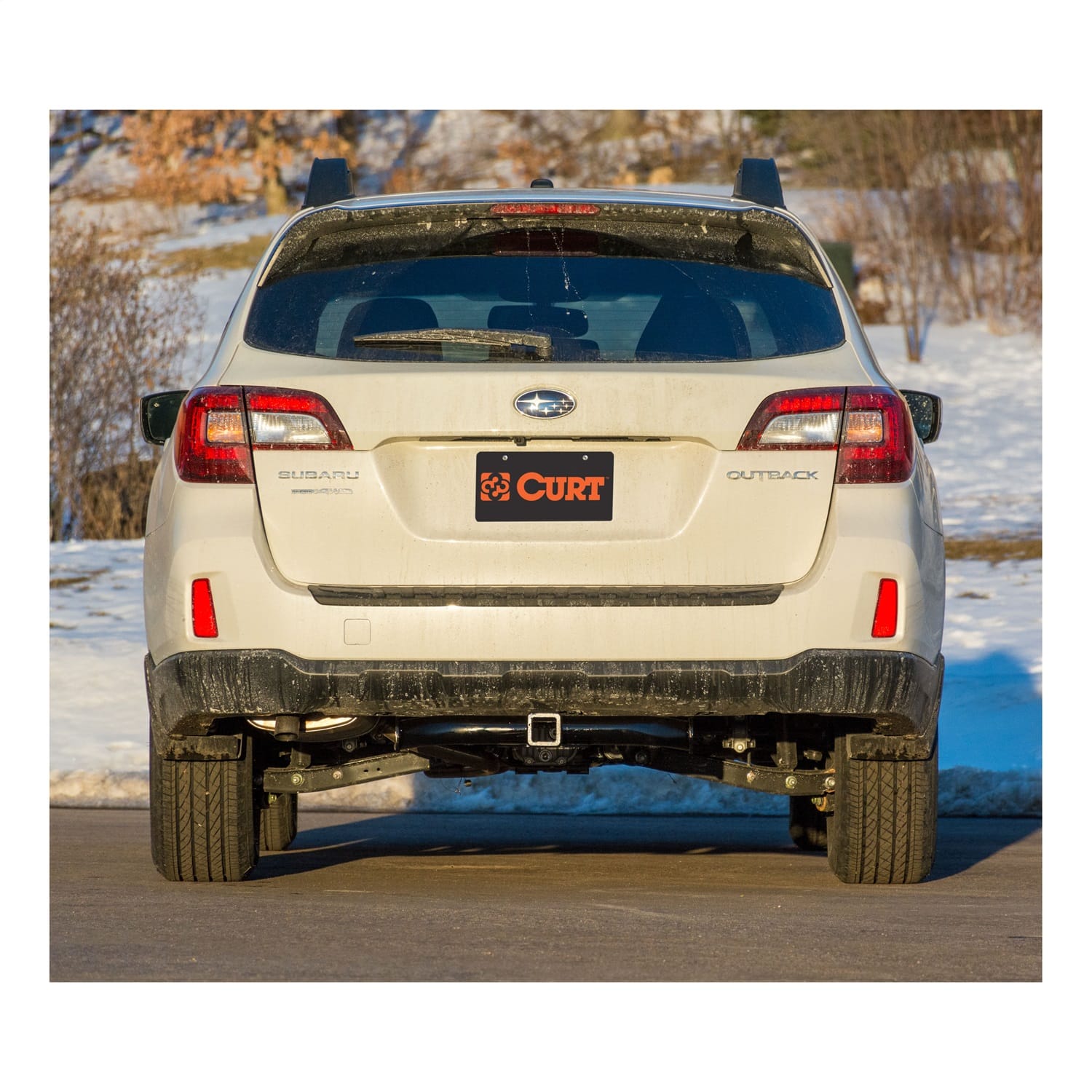 Class 3 Hitch; 2in. Receiver; Select Subaru Legacy; Outback (Exposed Main Body) thumbnail 3