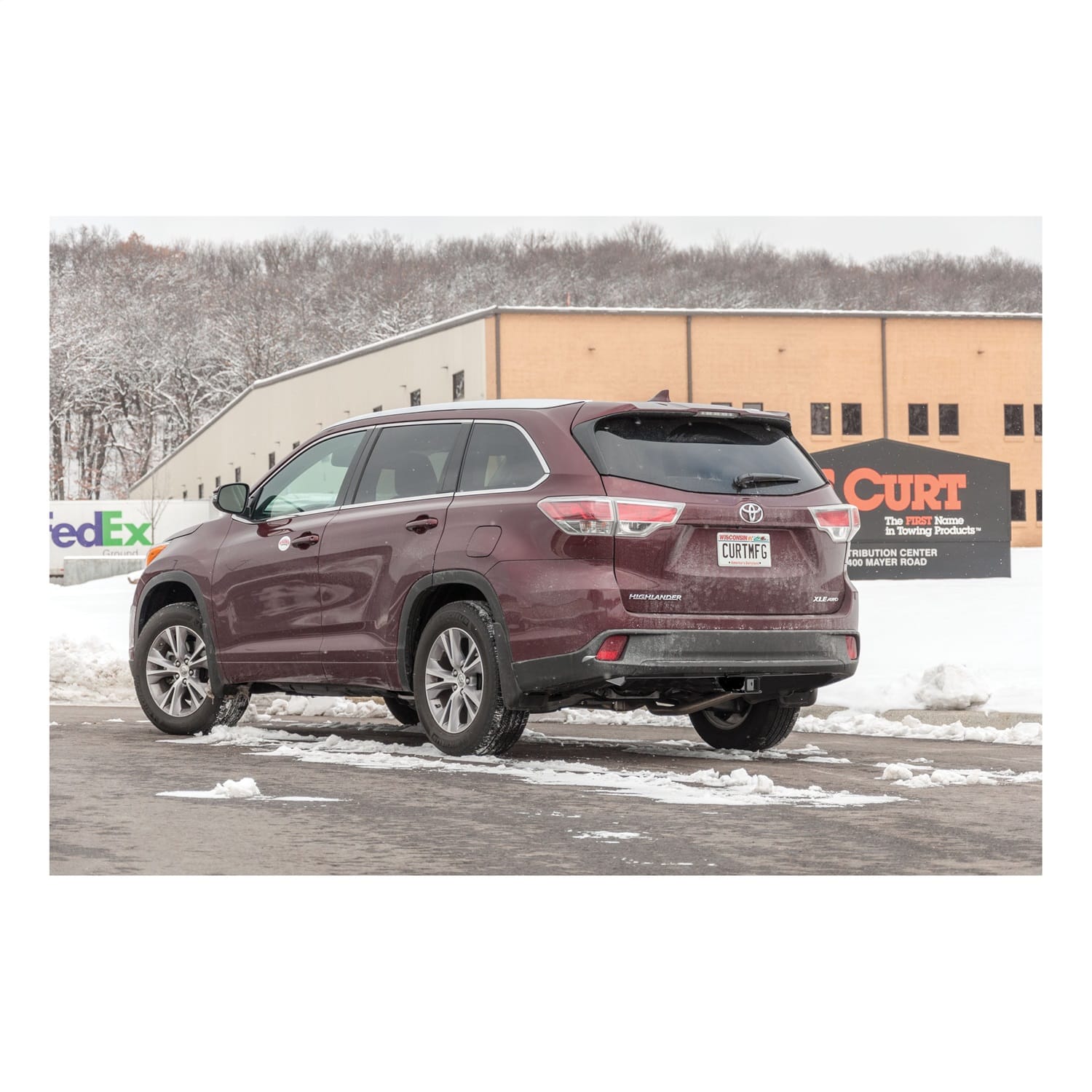 Class 3 Trailer Hitch; 2in. Receiver; Select Lexus RX350L; Toyota Highlander thumbnail 2