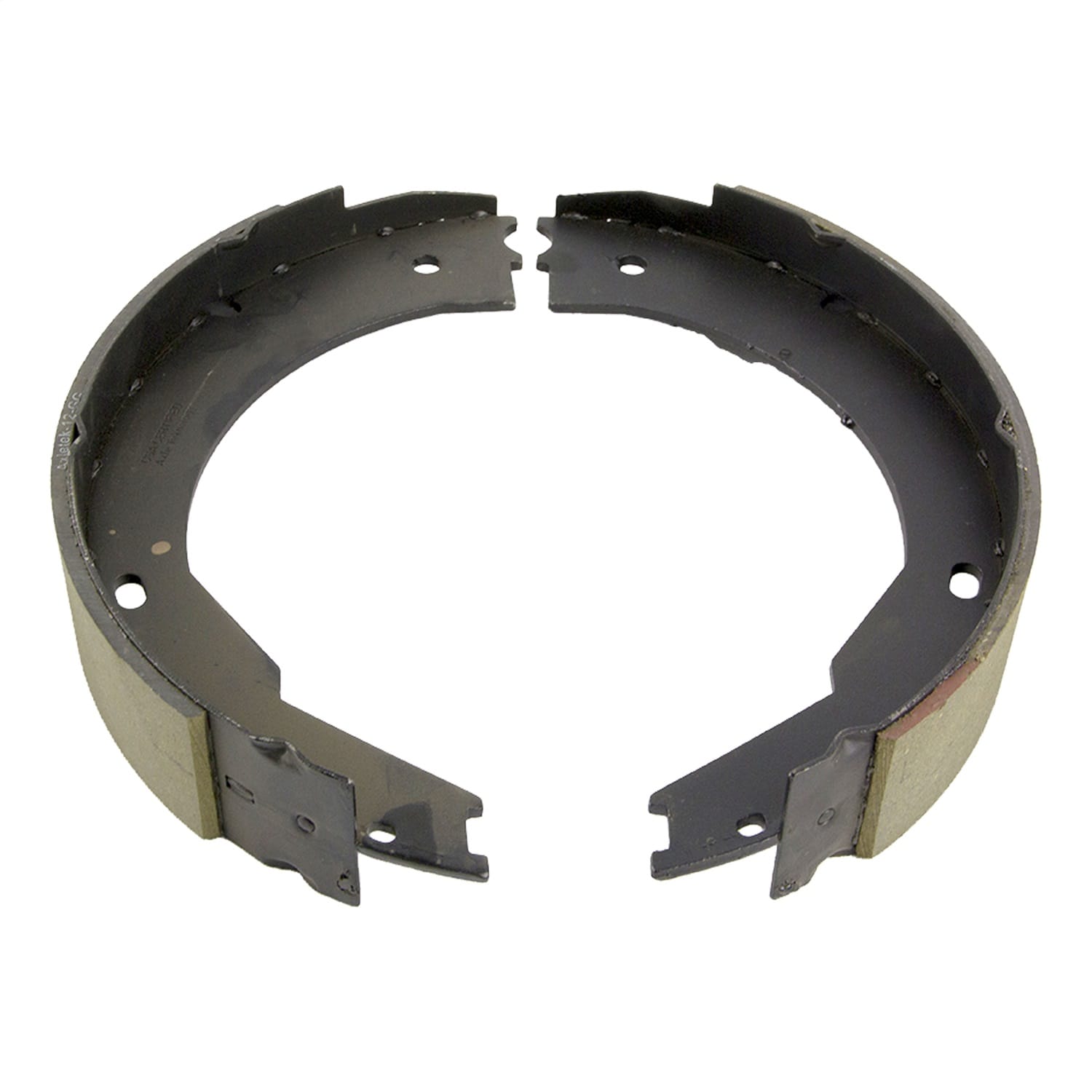 Electric Trailer Brake Shoe/Lining Kit; 5;200-7;000-lb. Axle; 12in. x 2in.; Manu