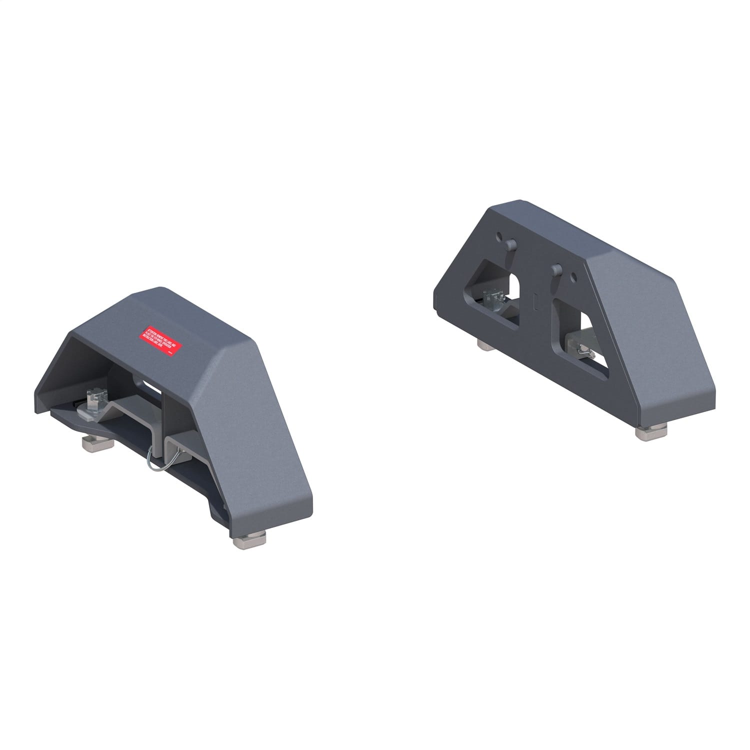 Puck 5th Wheel Legs; Select Silverado; Sierra HD; 8ft. Bed; 30K; Teridium Grey