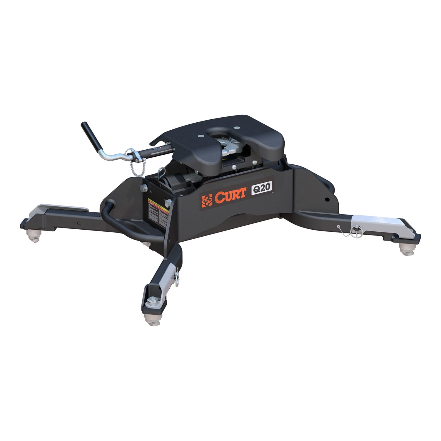 Q20 5th Wheel Hitch; Select Ram 2500; 3500; 8ft. Bed Puck System