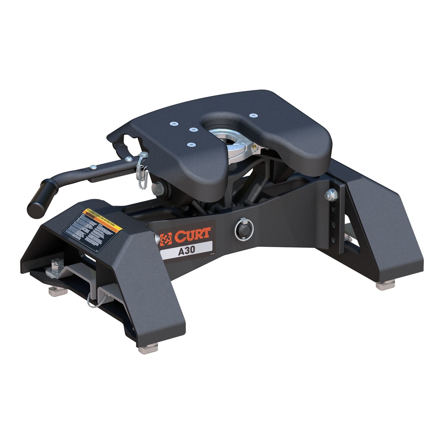 A30 5th Wheel Hitch; Select Silverado; Sierra 2500; 3500 HD; 8ft. Bed Puck Syste