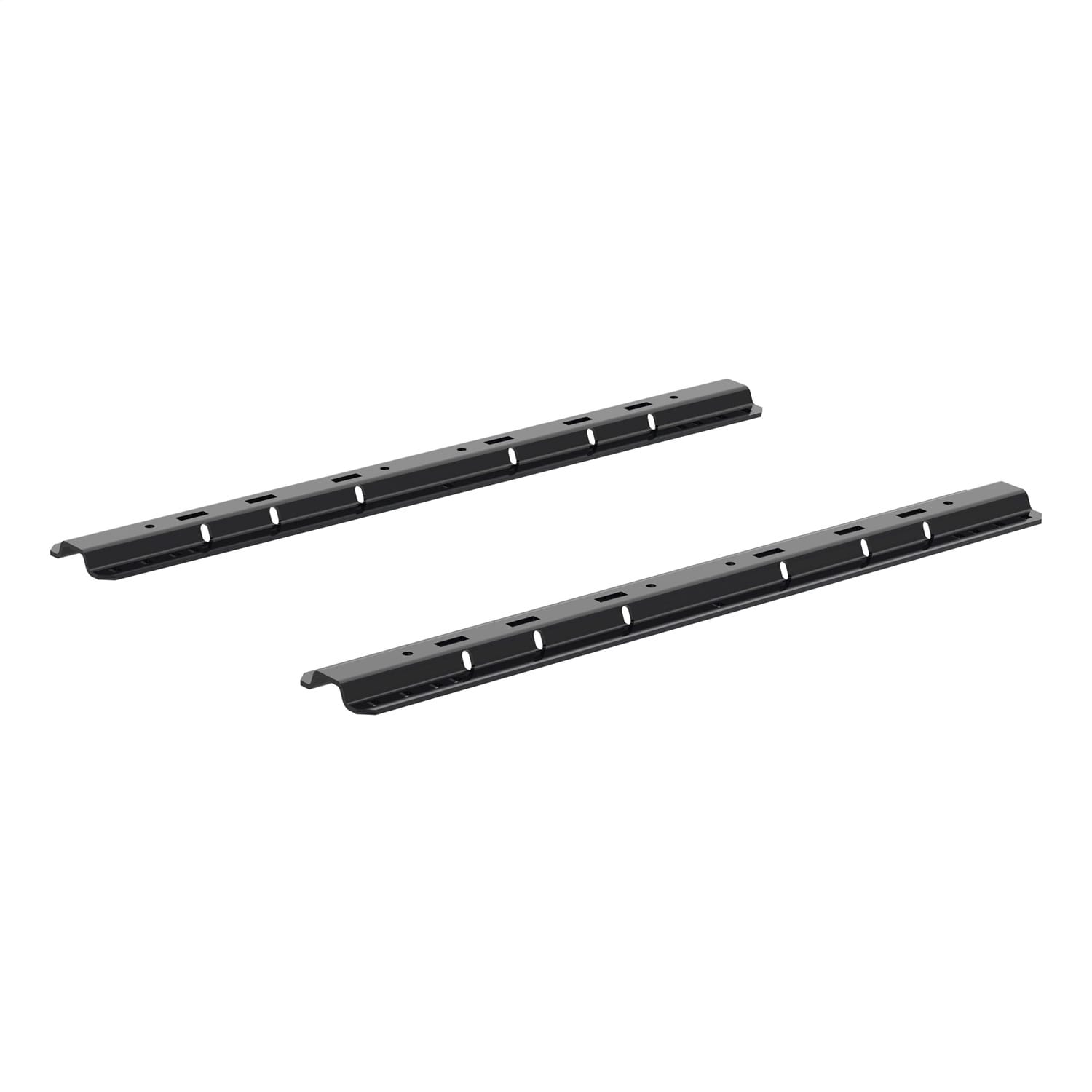 Universal 5th Wheel Base Rails; 25K (Gloss Black)
