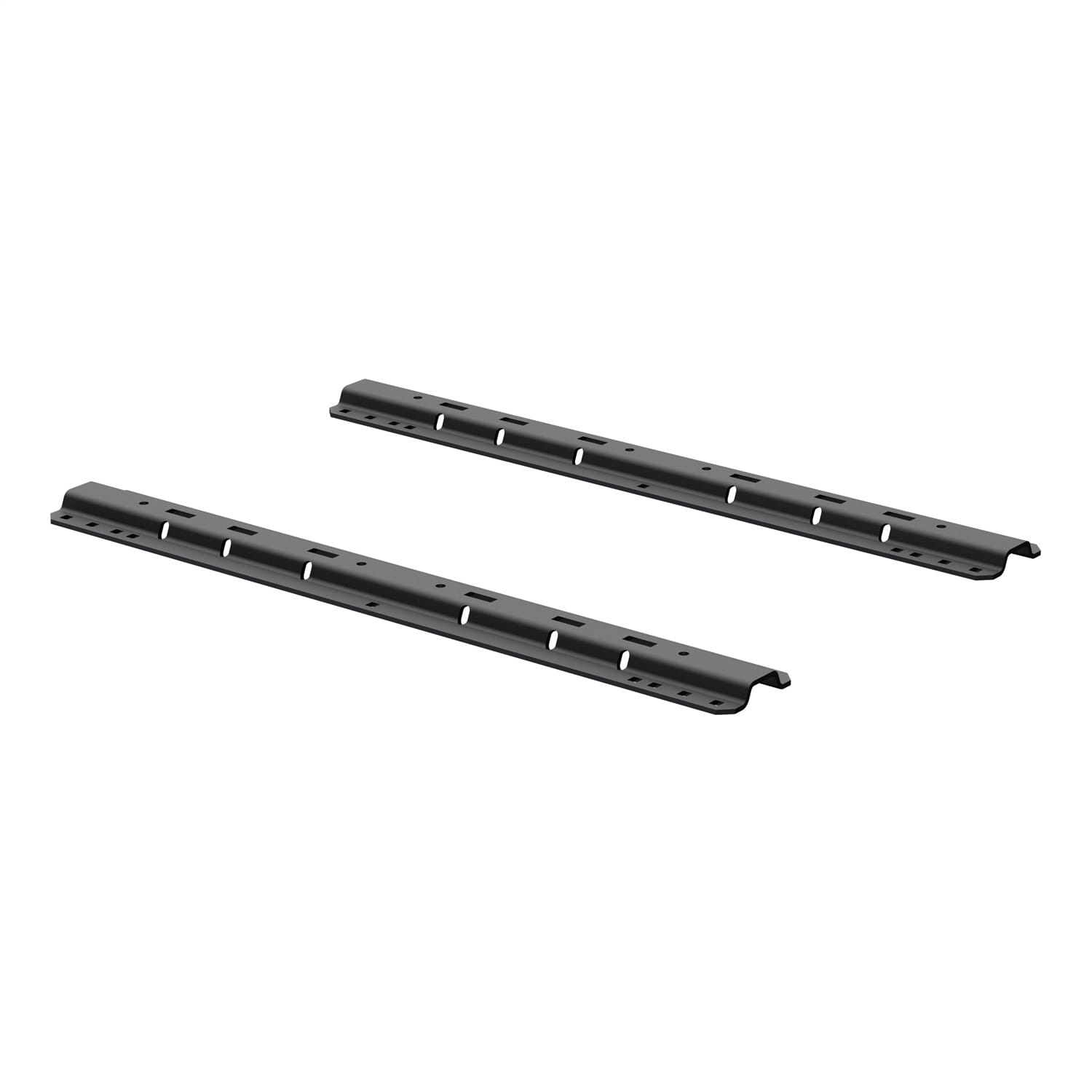 Universal 5th Wheel Base Rails; 25K (Carbide Black)