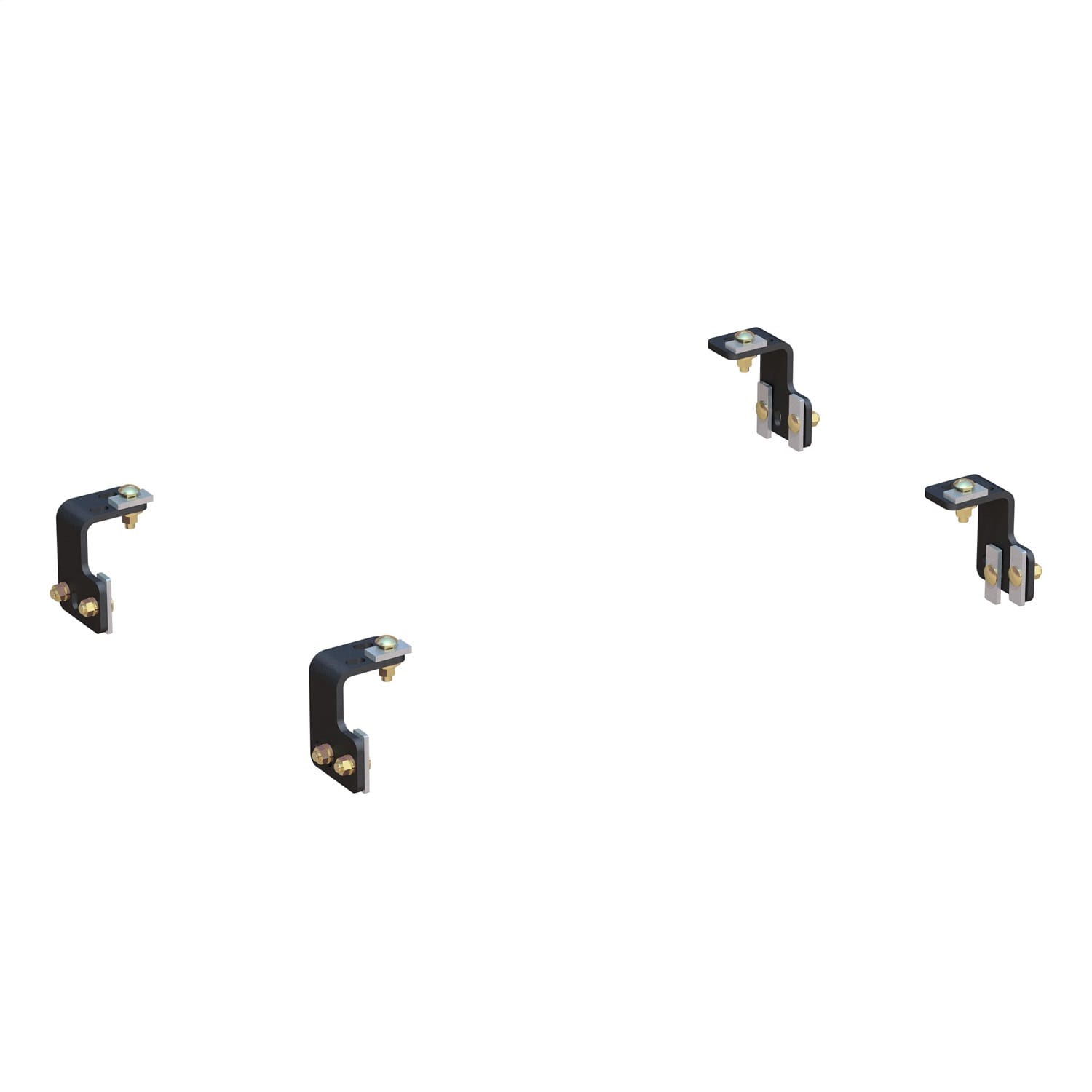 Semi-Custom 5th Wheel Brackets; Select Ford F-150