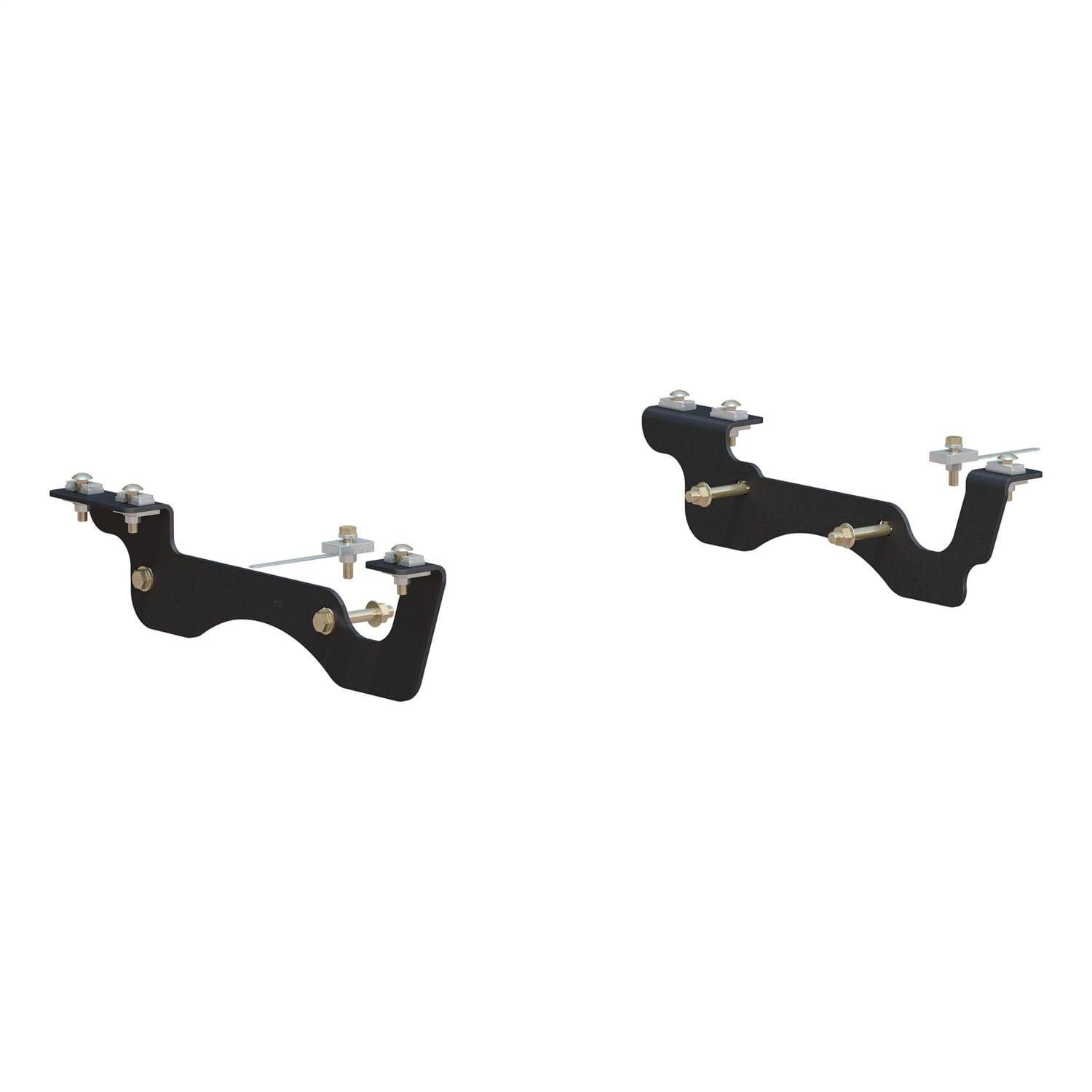 Custom 5th Wheel Brackets; Select Ford F-250; F-350 Super Duty
