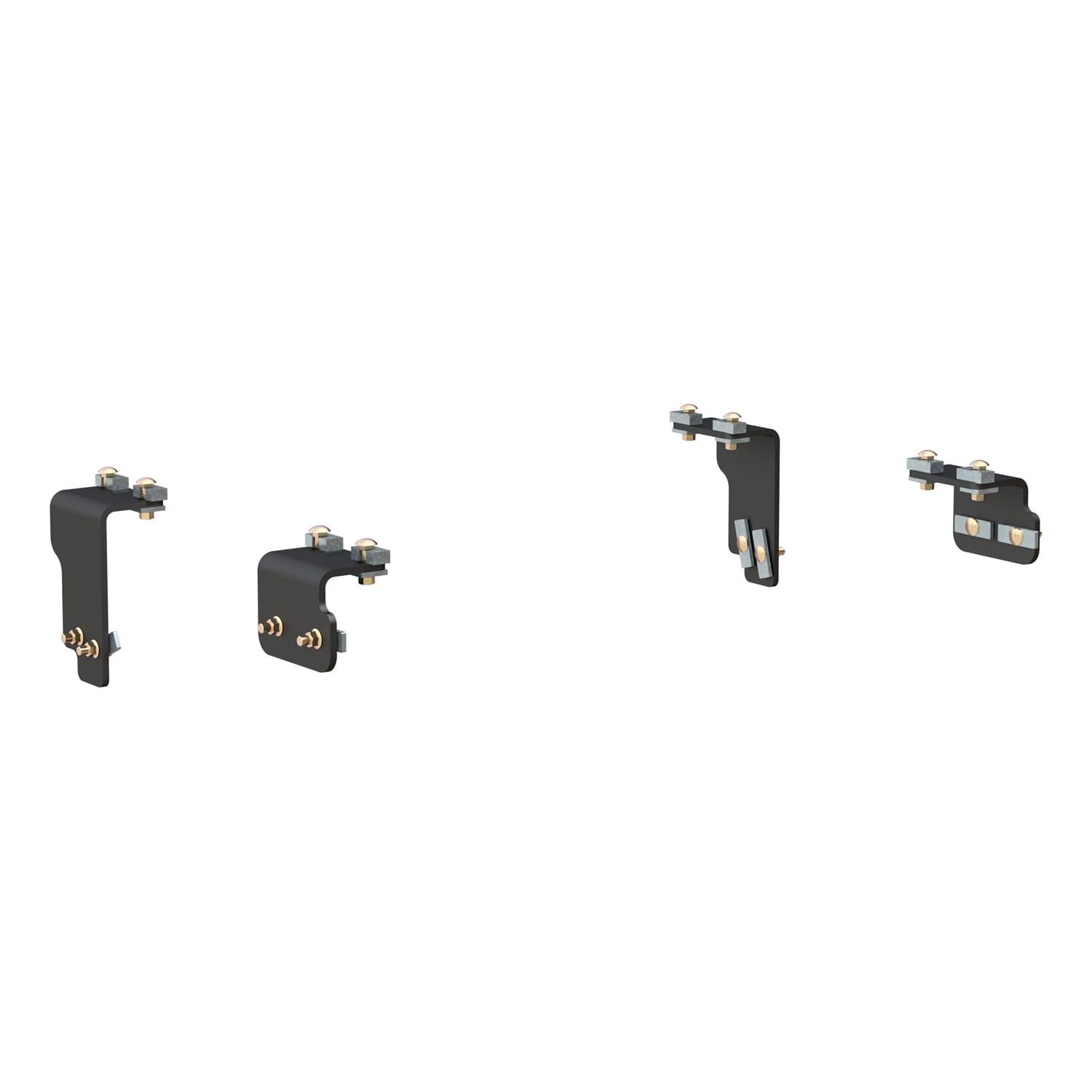 Custom 5th Wheel Brackets; Select Nissan Titan