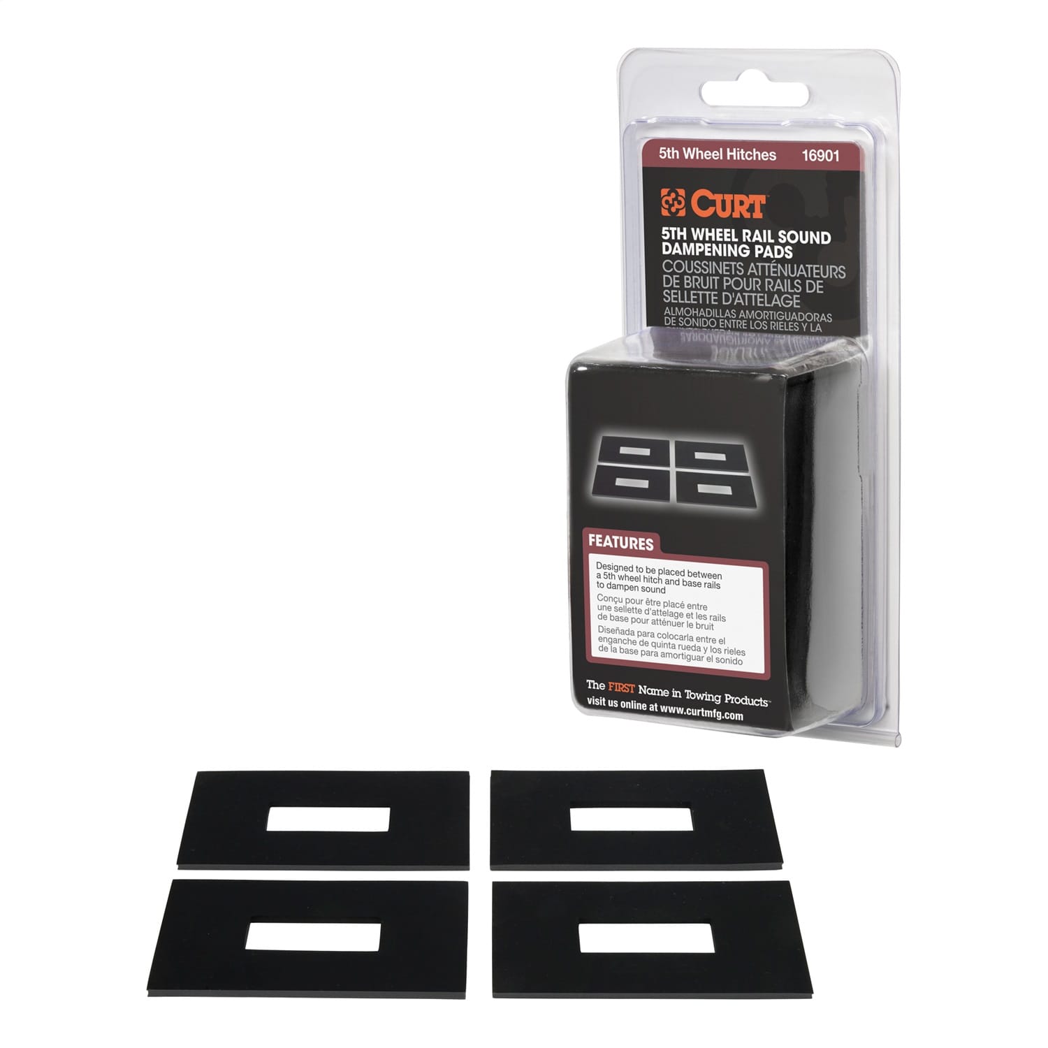 5th Wheel Rail Sound Dampening Pads (Packaged) thumbnail 2