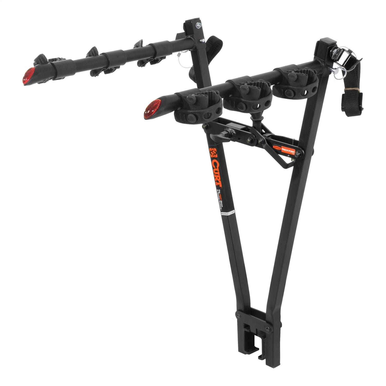 Clamp-On Bike Rack (3 Bikes; Fits Over 2in. Shank) thumbnail 2