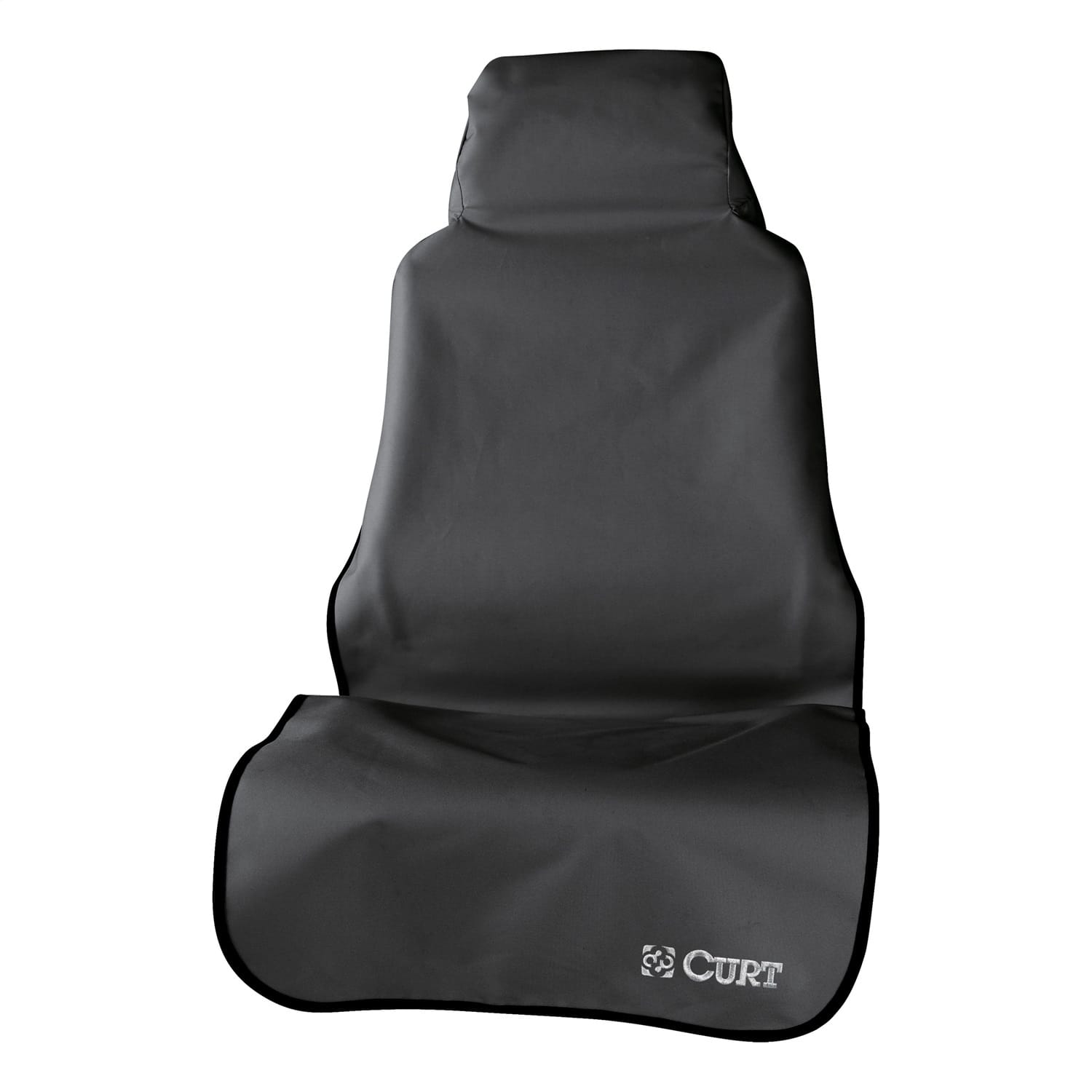 Seat Defender 58in. x 23in. Removable Waterproof Black Bucket Seat Cover