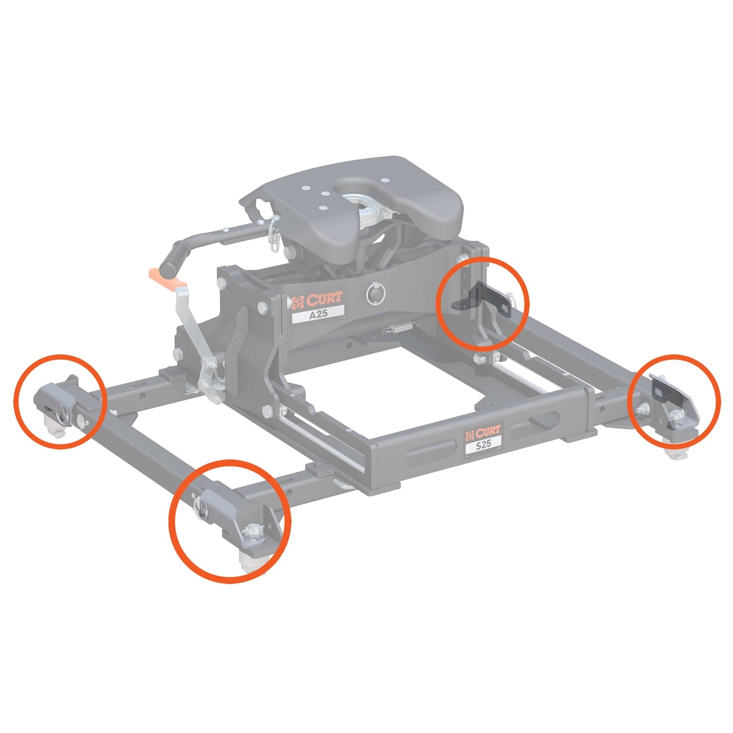 Replacement Handles for Puck System Adapter; Fits Select Ram 2500; 3500 thumbnail 2