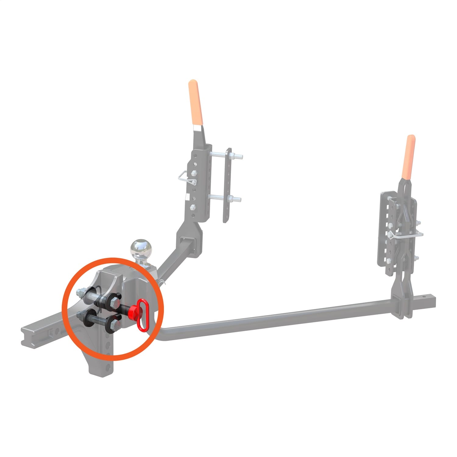 TruTrack Trailer-Mounted Weight Distribution Hardware Kit thumbnail 2