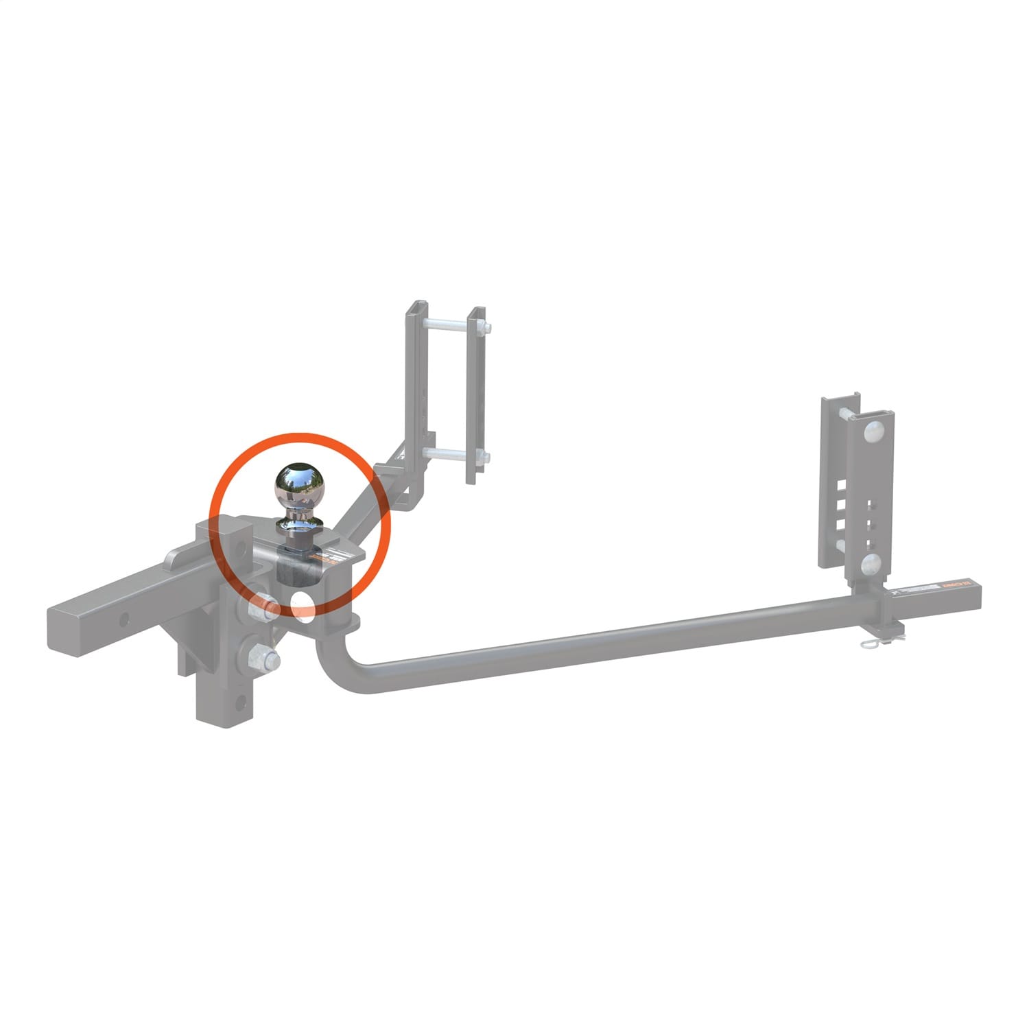 2-5/16in. Replacement Ball for TruTrack 2P 5-8K Weight Distribution Hitch thumbnail 2