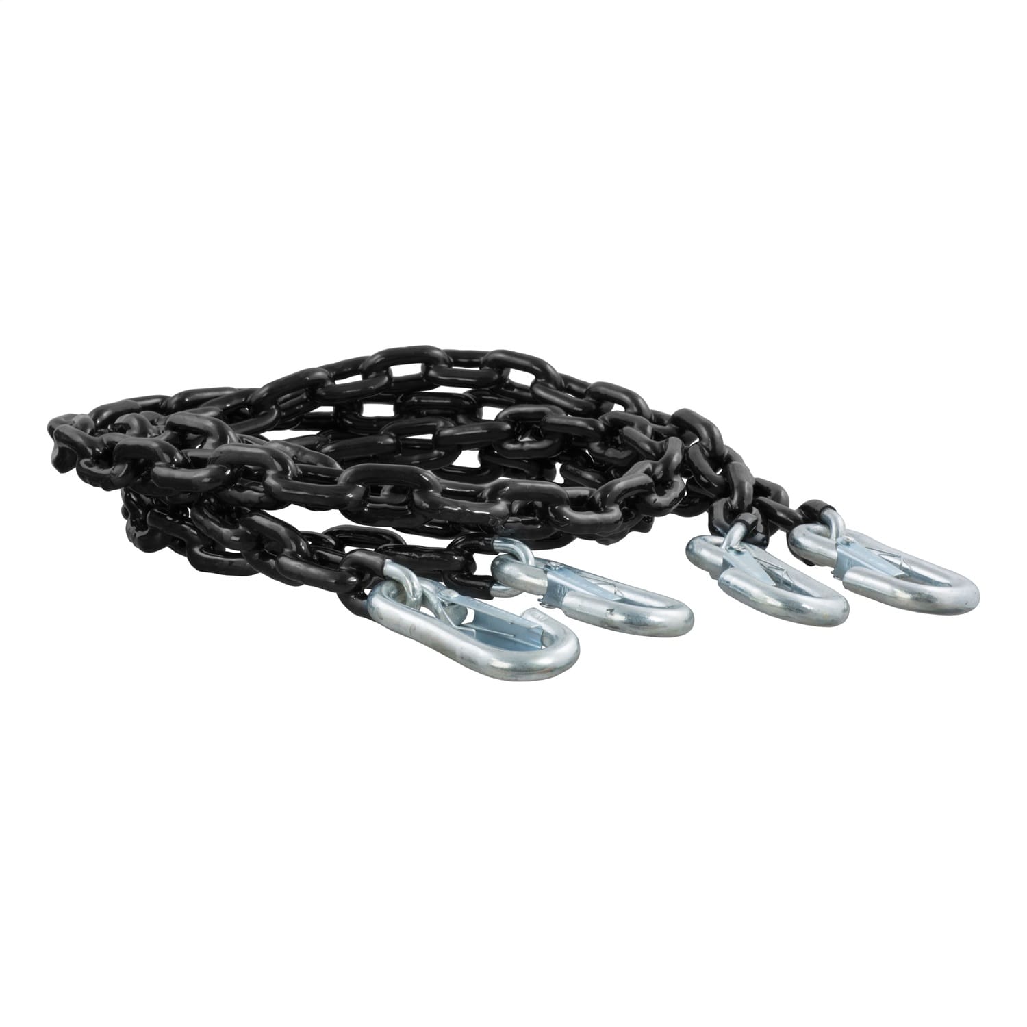 65in. Safety Chains with 2 Snap Hooks Each (5;000 lbs; Vinyl-Coated; 2-Pack) thumbnail 2