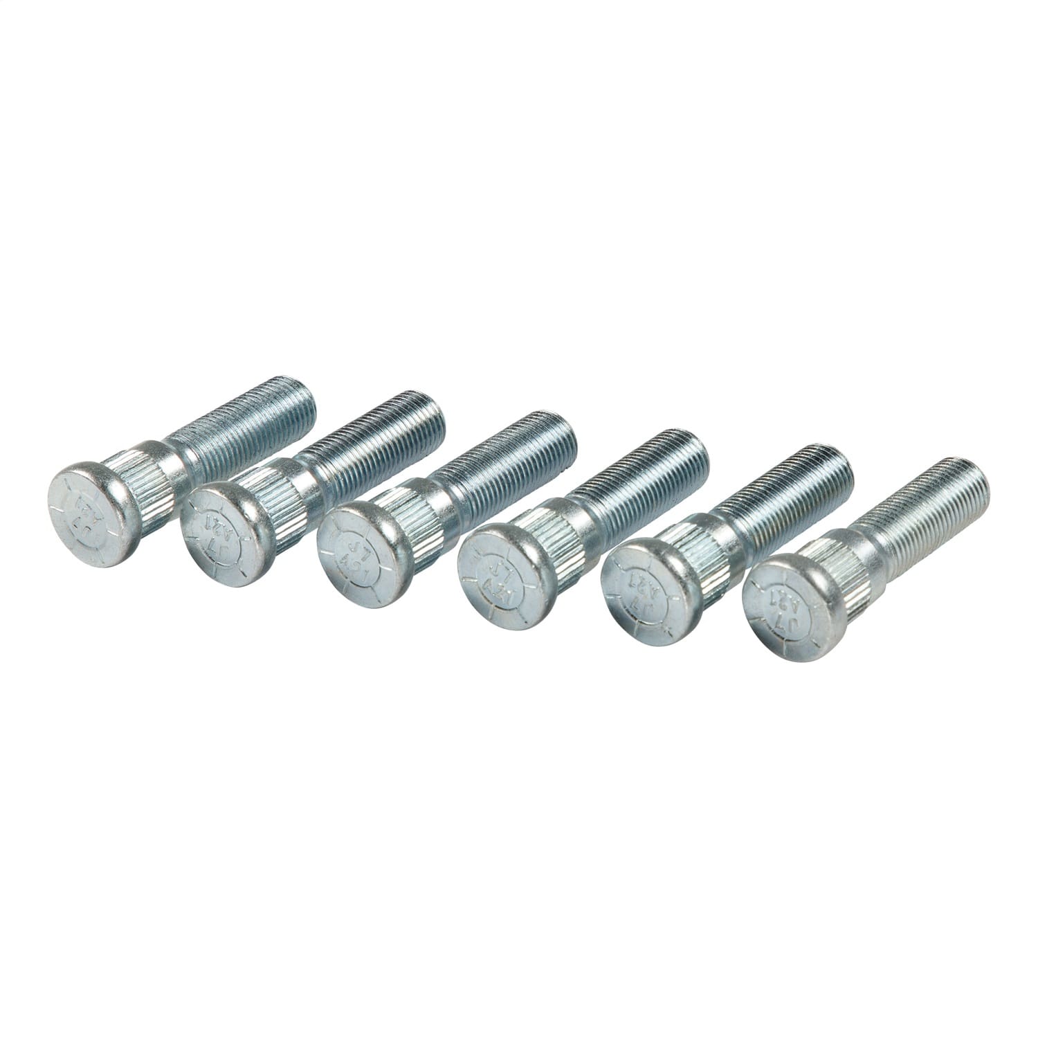 Axle Wheel Stud; 0.617in. Knurl; 1/2in.-20 Thread; 2in. Shoulder Length; 6 Pack