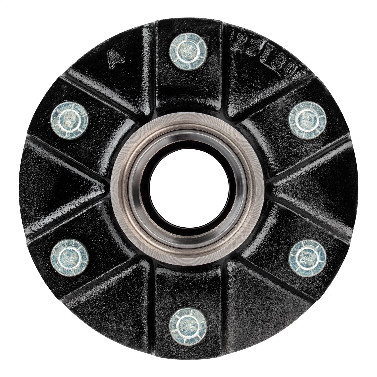 Idler Hub with Races/Wheel Studs; 4;400-lb. Axles; 6 on 5-1/2in. Bolt Pattern thumbnail 4