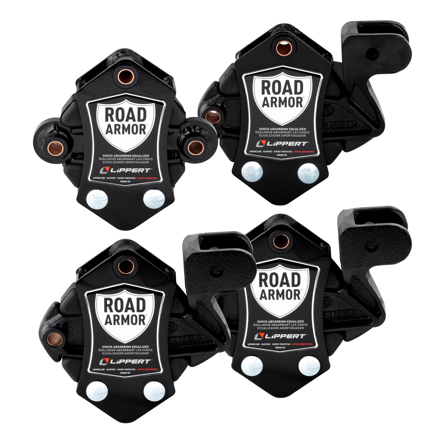 Road Armor Shock-Absorbing Trailer Equalizer Short Triple Axle; 3;500-8;000-lb. thumbnail 4