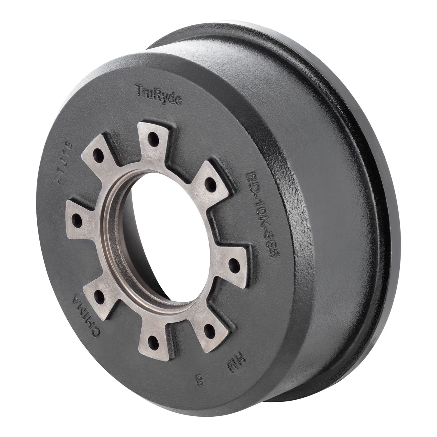 Trailer Brake Drum; 10;000-lb. Axles; 12-1/4in. Brake Size; 3-3/8in. Brake Width thumbnail 2