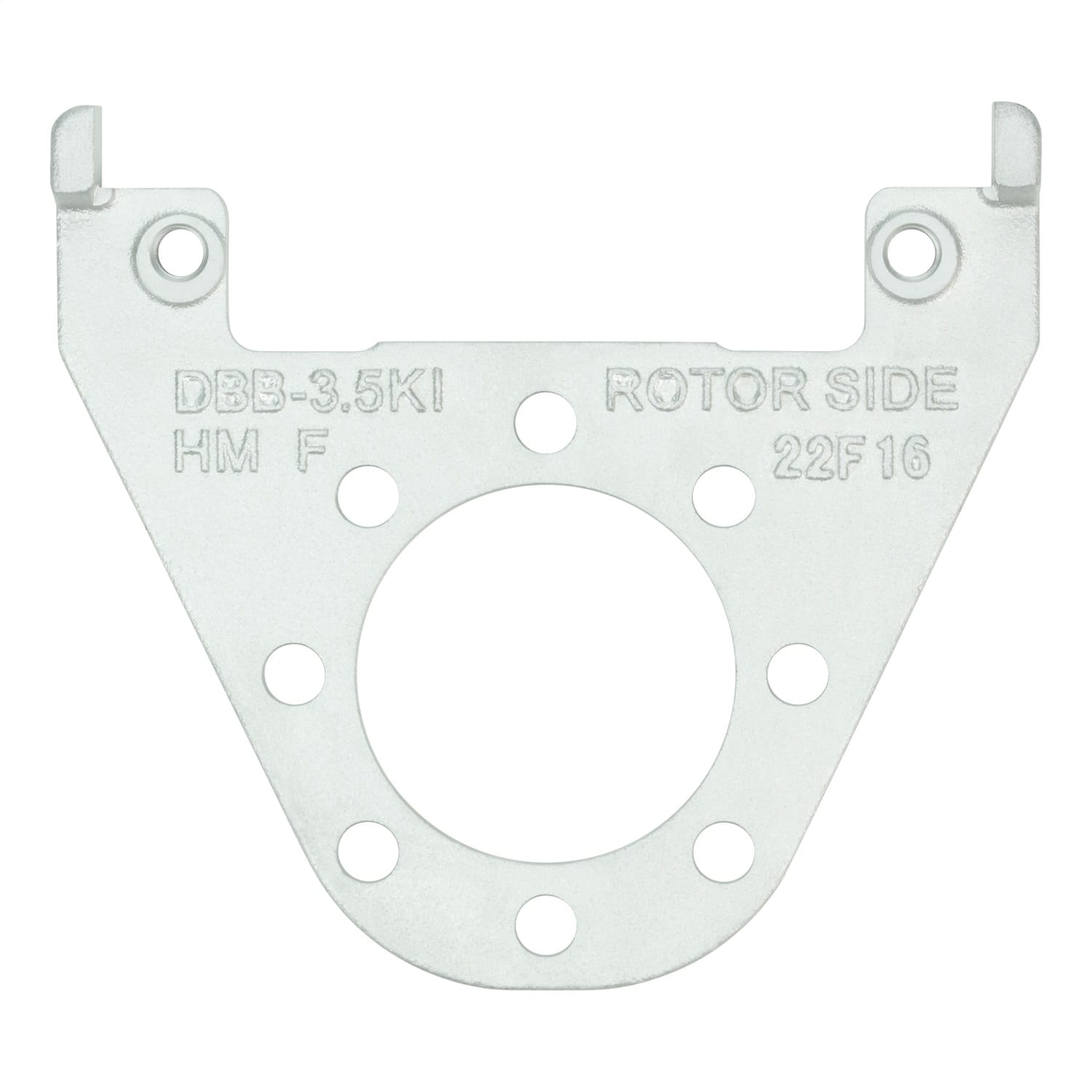 Disc Brake Caliper Bracket; 3;500-lb. Axles; 4-Bolt Pattern thumbnail 3